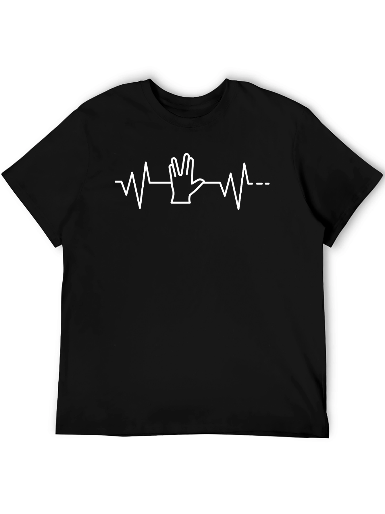 Live Long & Prosper ECG T-Shirt