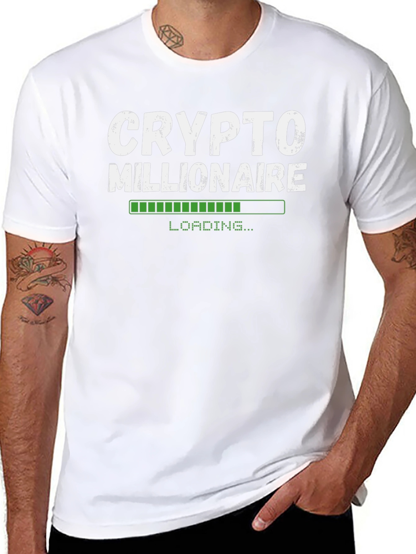 Crypto Millionaire Loading T-Shirt