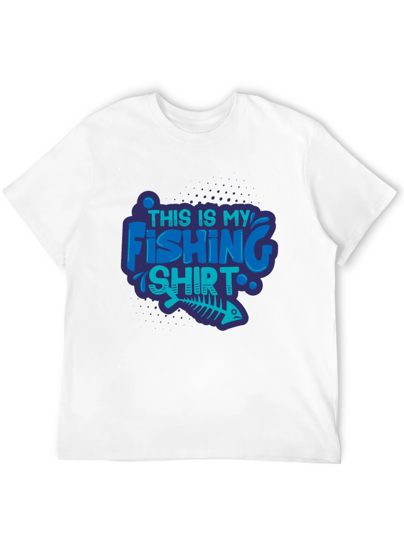 Fishing Shirt - Mens Black Tee