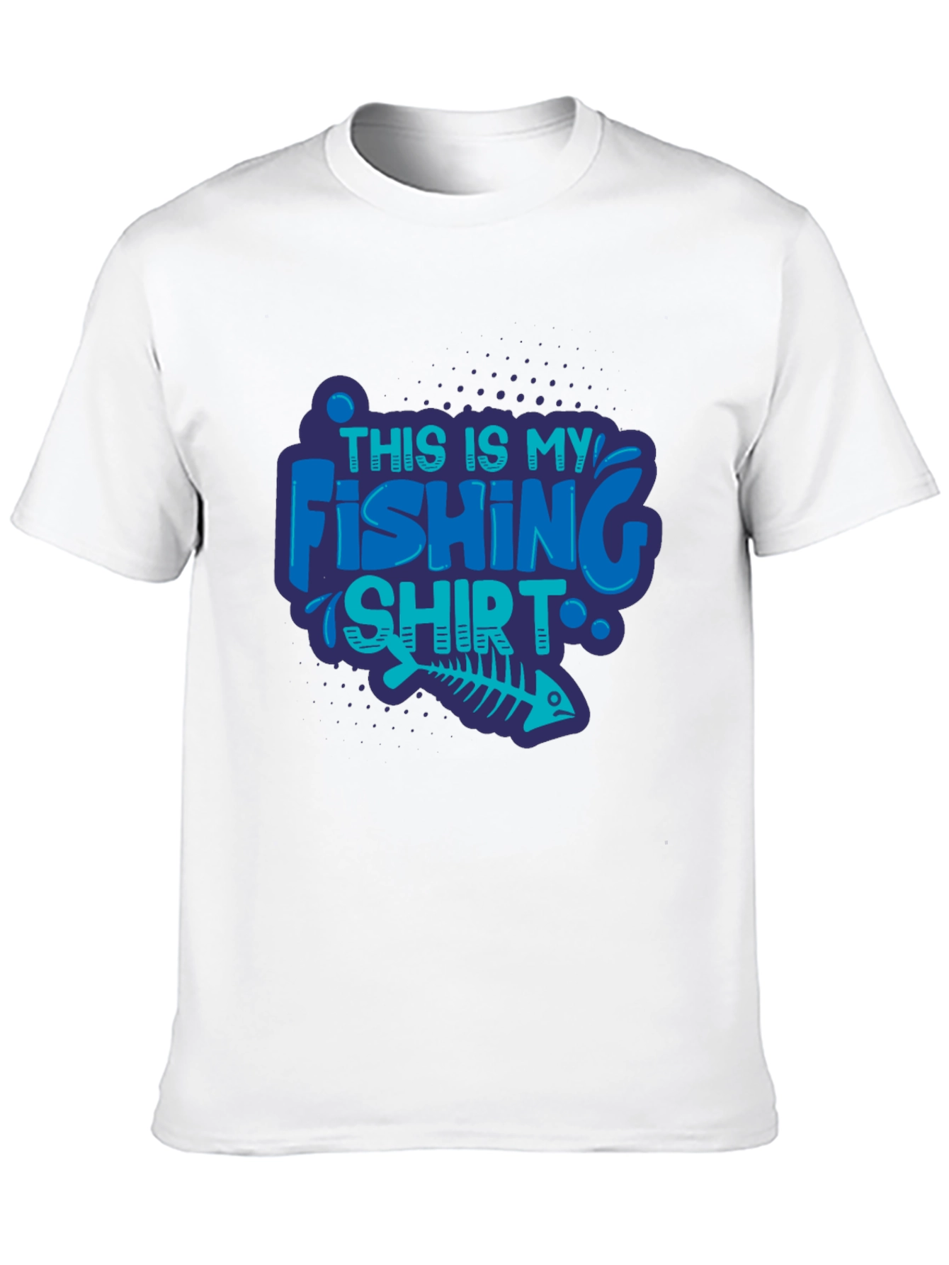 Fishing Shirt - Mens Black Tee