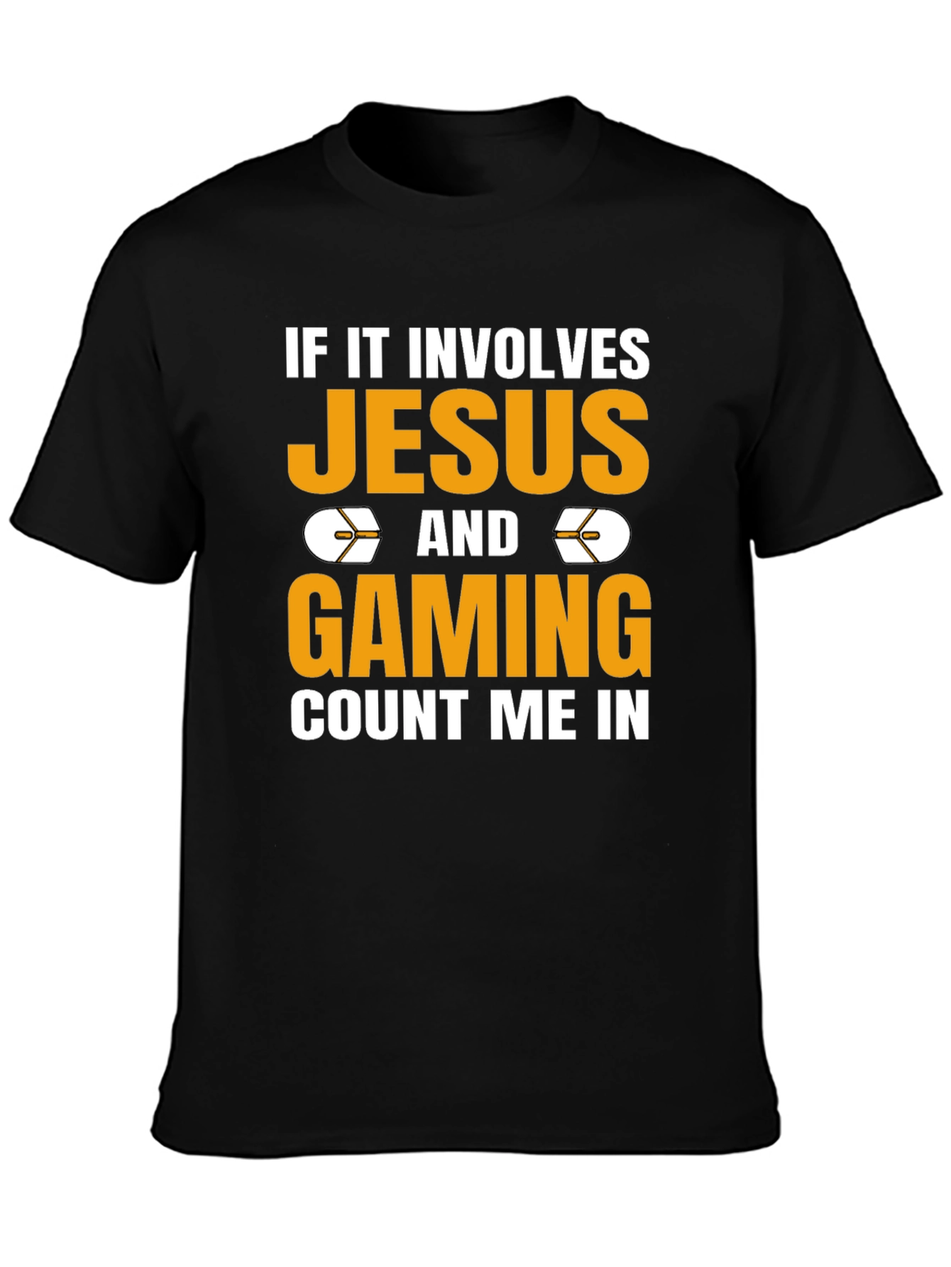 Jesus and Gaming T-Shirt - Count Me In