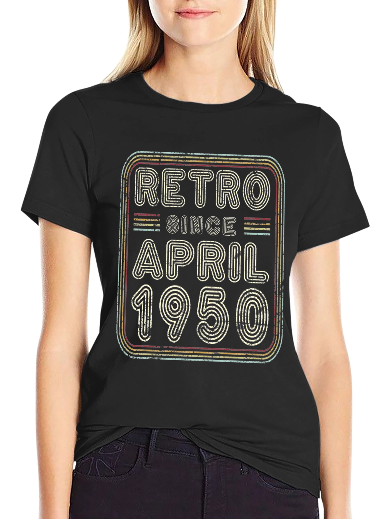 Retro Since April 1950 Graphic T-Shirt