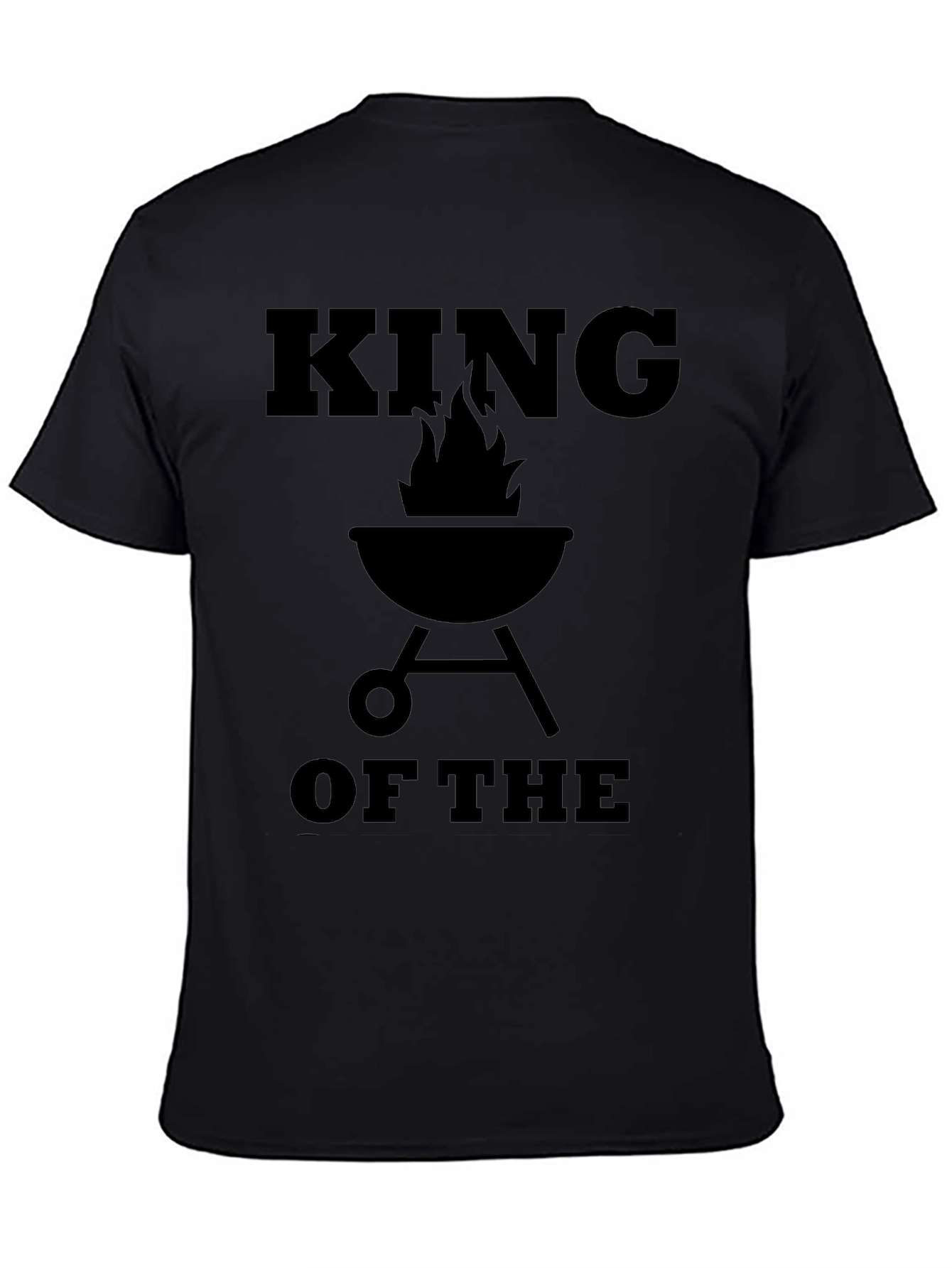 King of the Grill T-Shirt BBQ Design