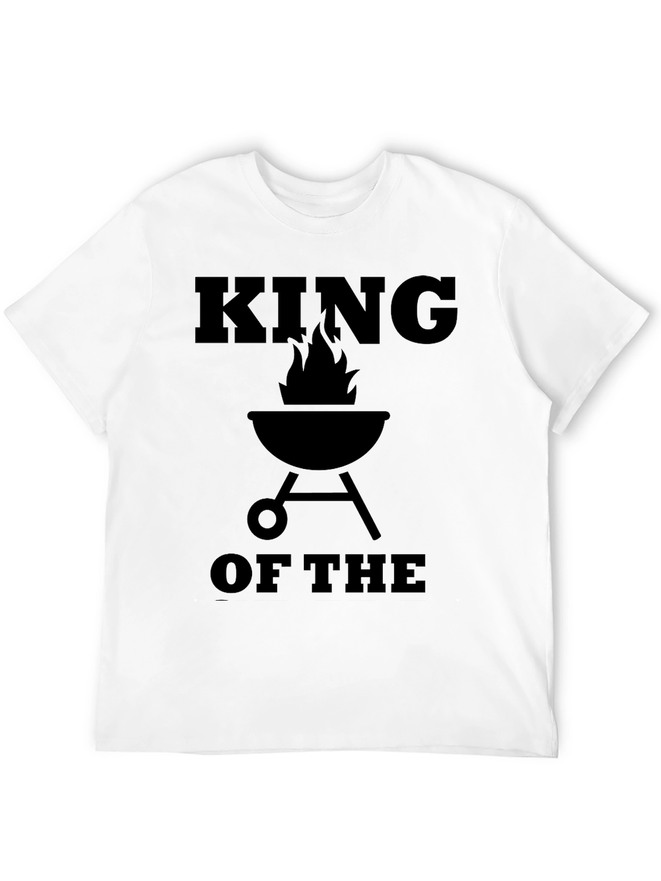 King of the Grill T-Shirt BBQ Design