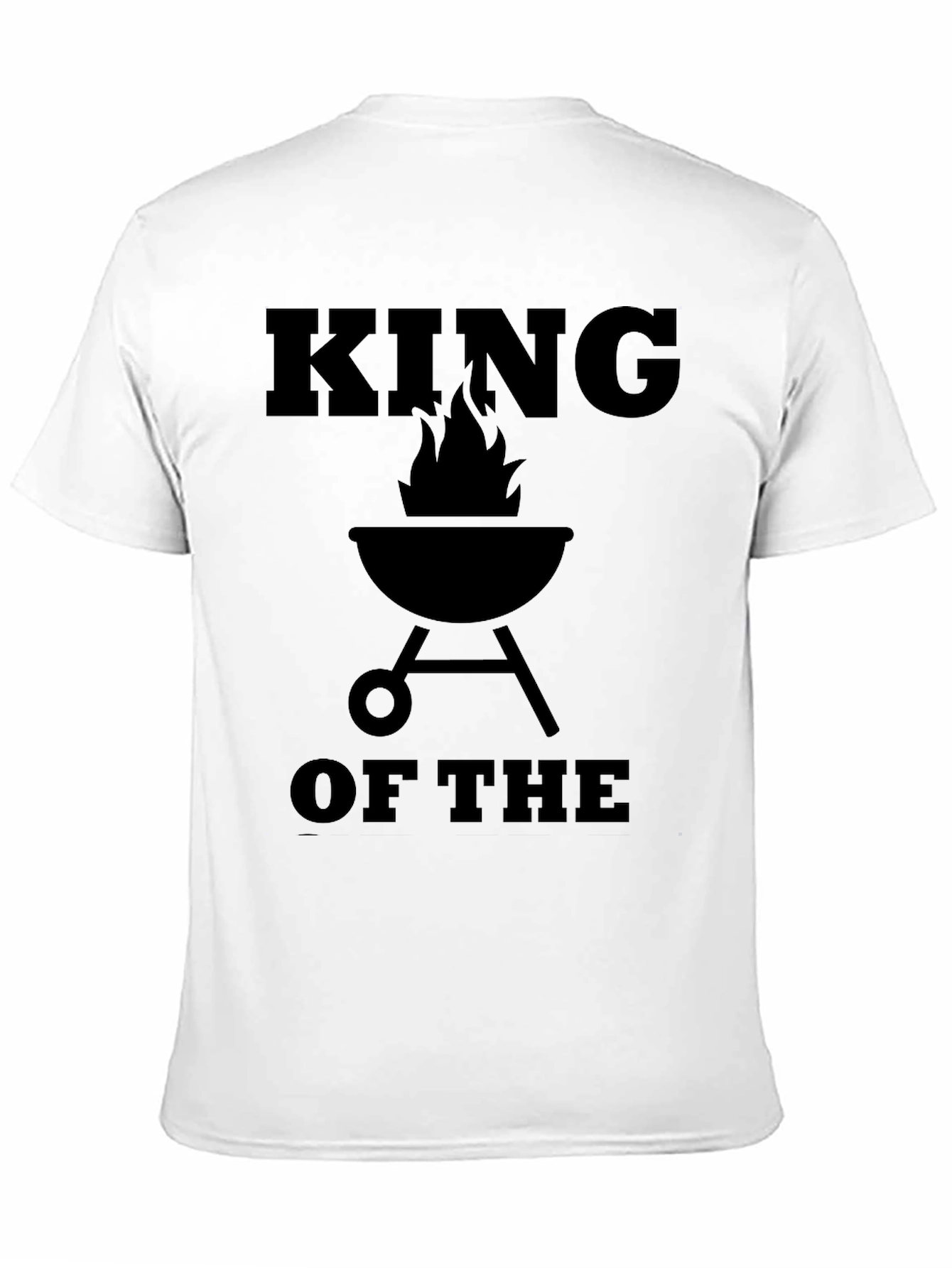 King of the Grill T-Shirt BBQ Design