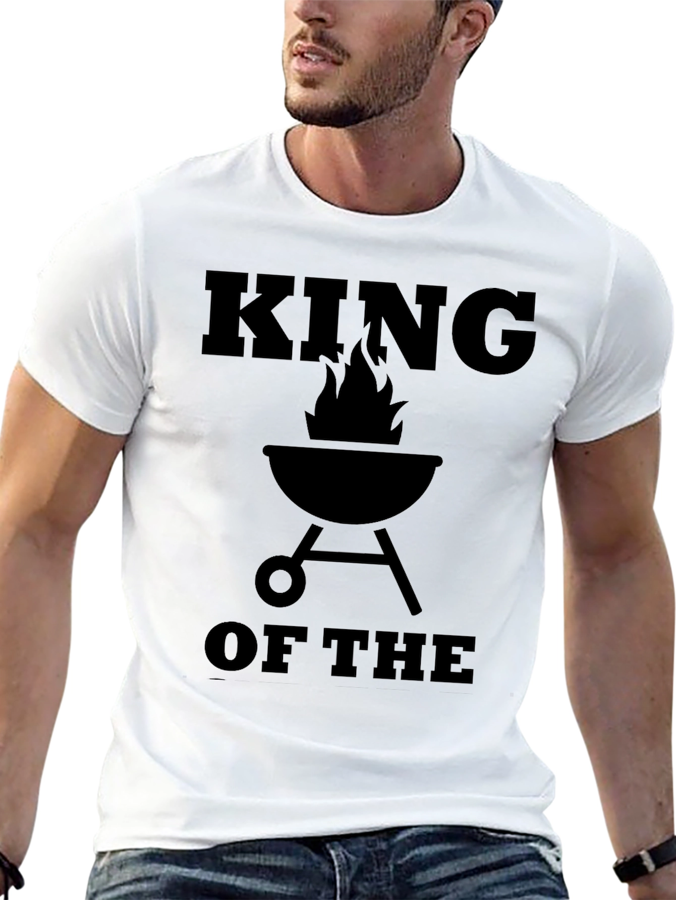 King of the Grill T-Shirt BBQ Design
