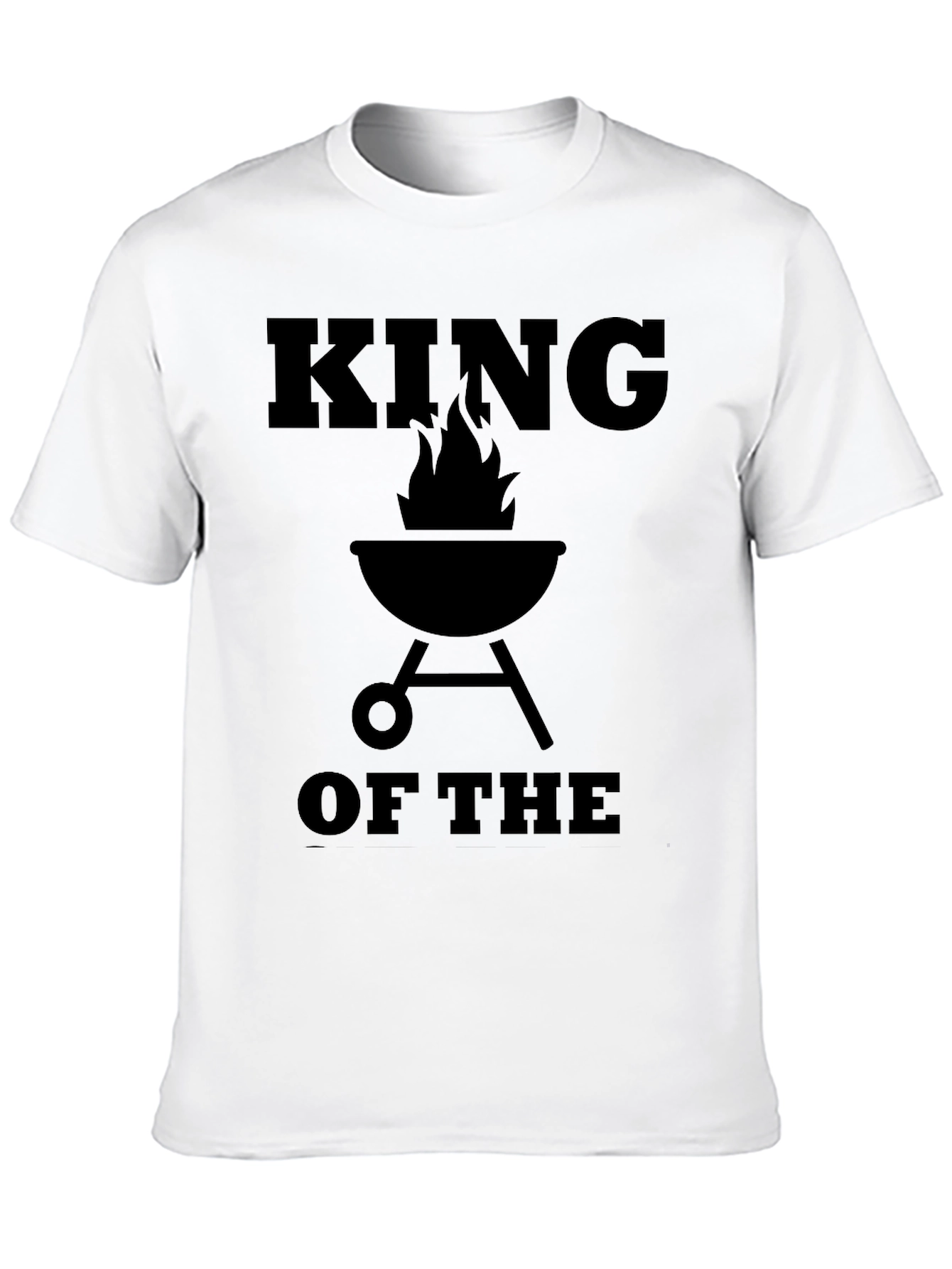 King of the Grill T-Shirt BBQ Design