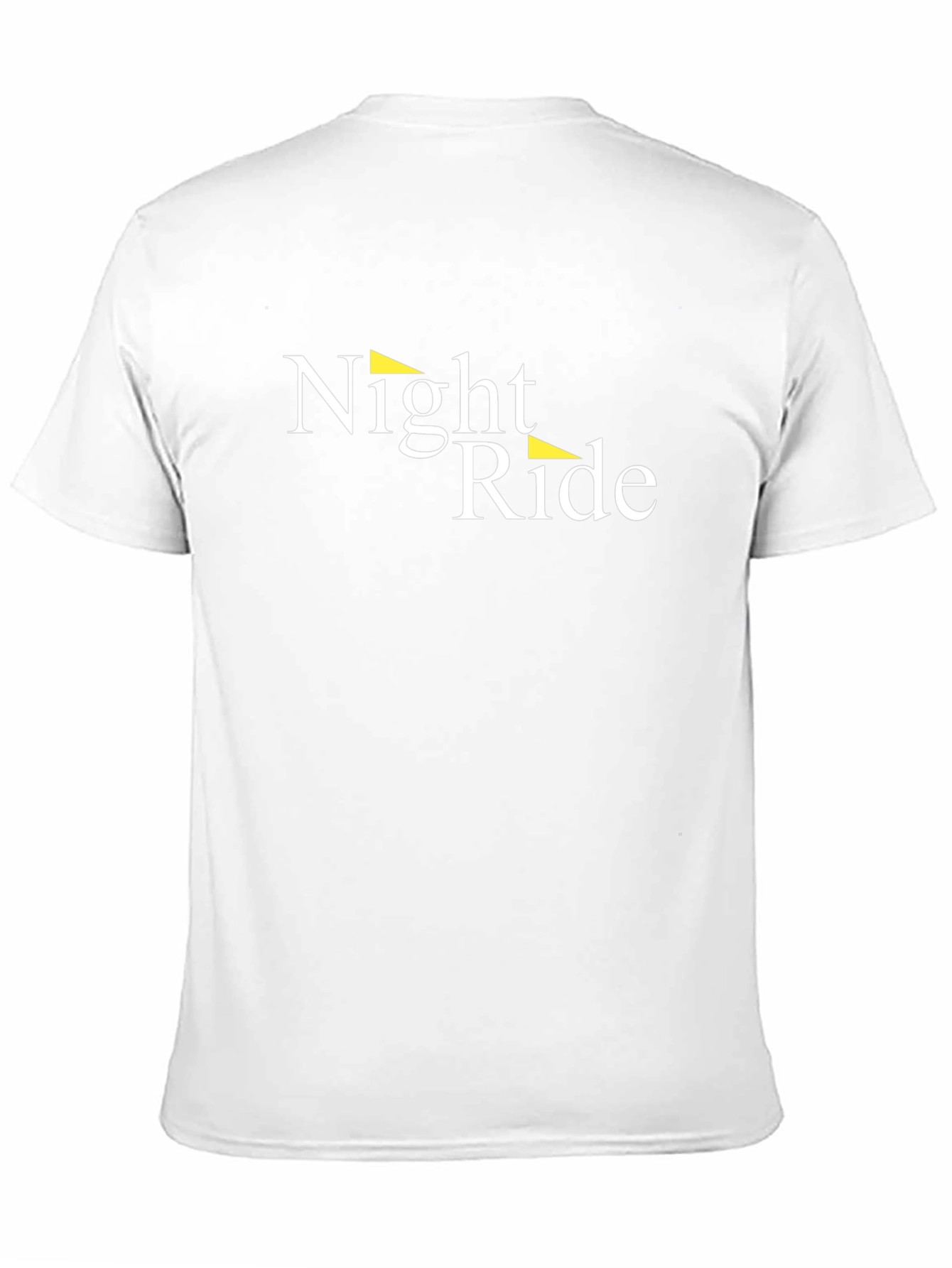 Night Ride Graphic Tee - Black Cotton T-Shirt