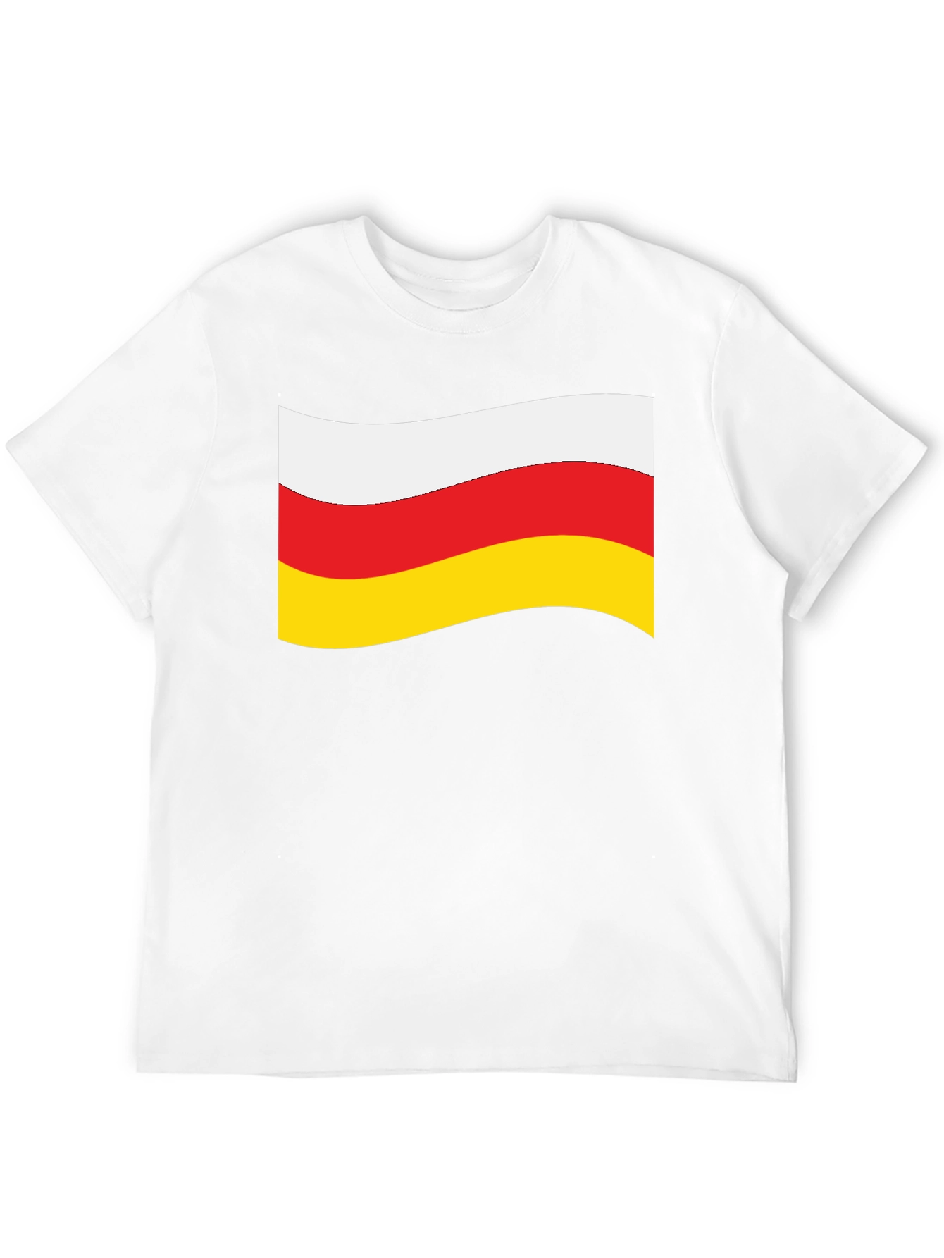 South Ossetia Flag T-Shirt - Black