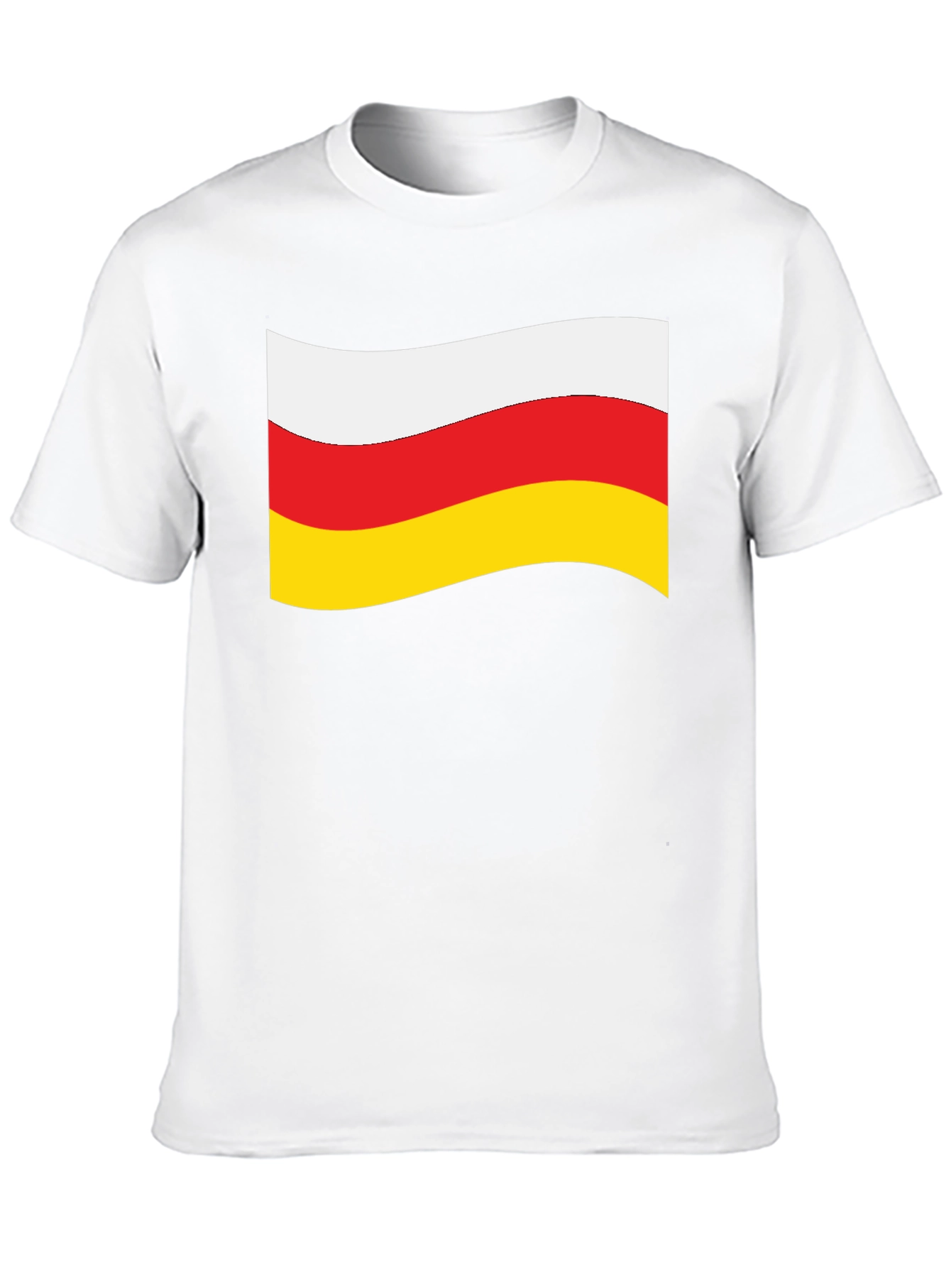 South Ossetia Flag T-Shirt - Black