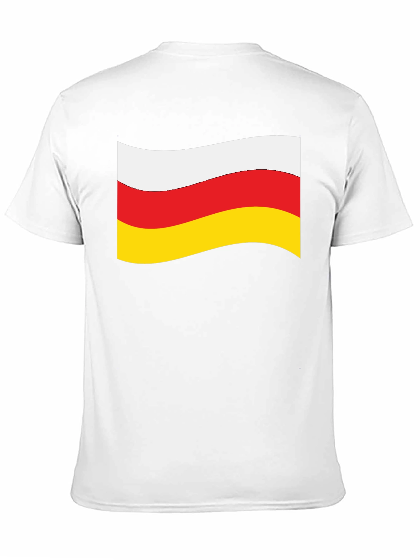 South Ossetia Flag T-Shirt - Black