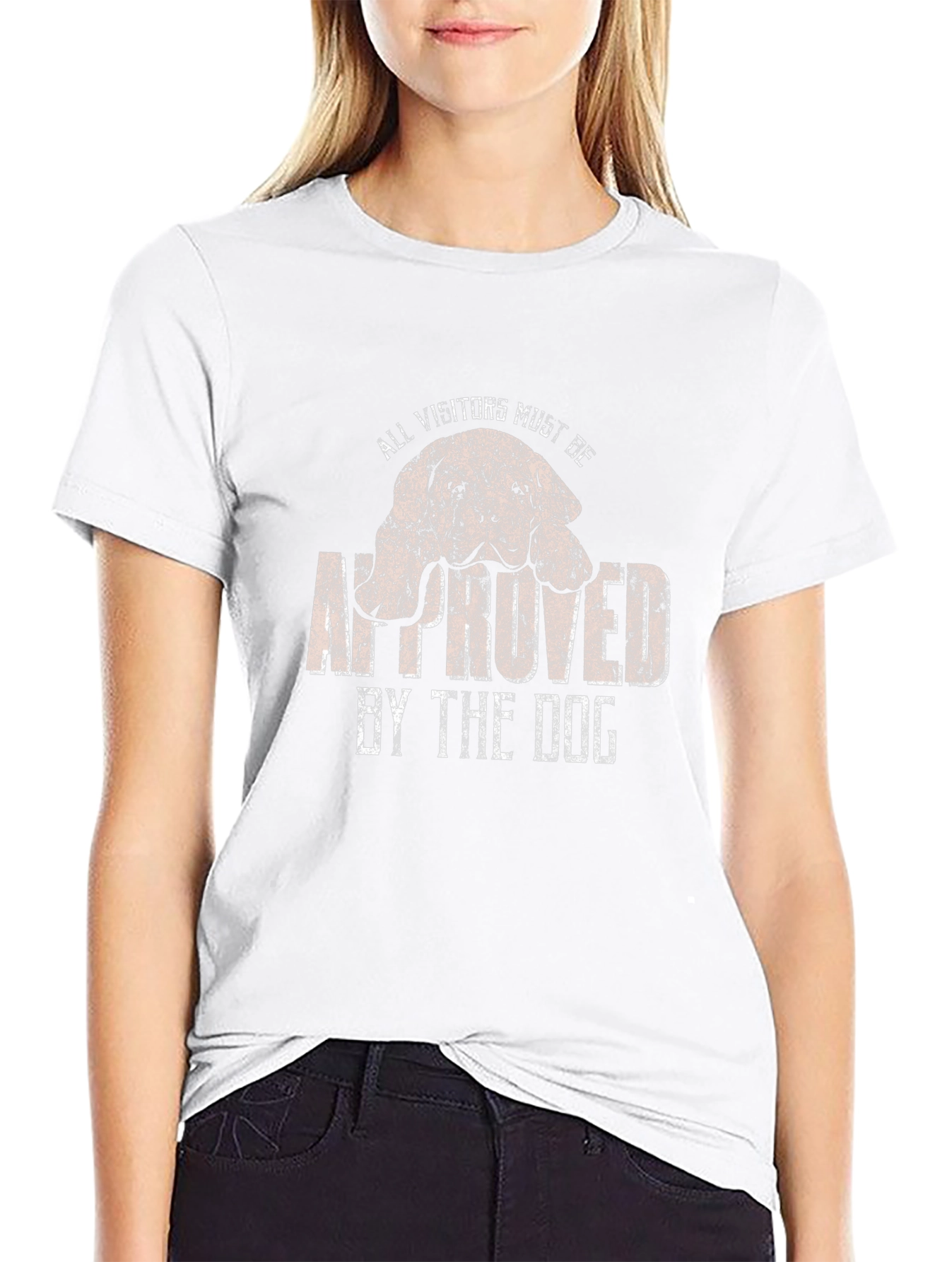 Dog Approved Graphic Tee - Funny Dog Lover T-Shirt