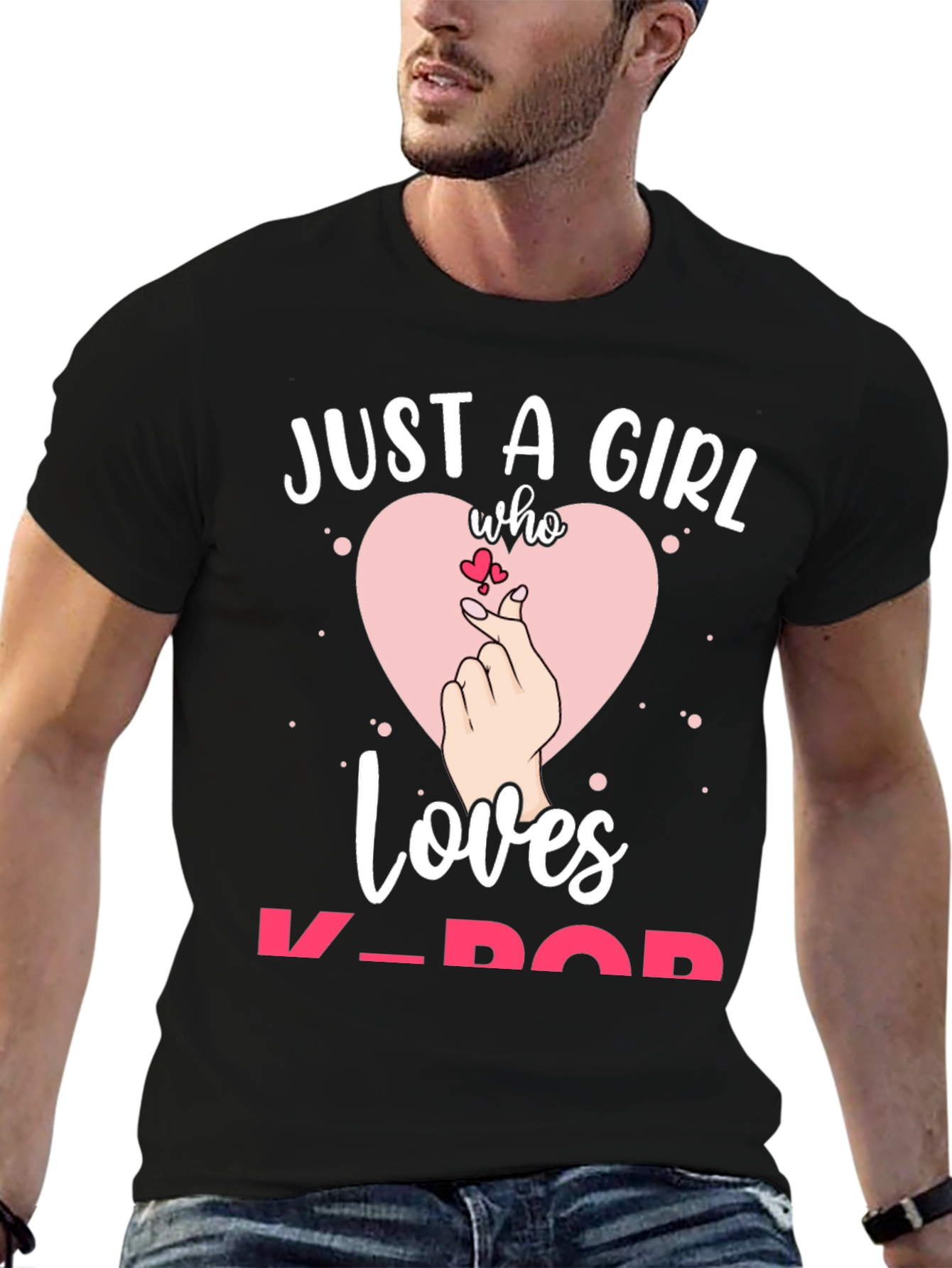 Just A Girl Who Loves K-Pop T-Shirt