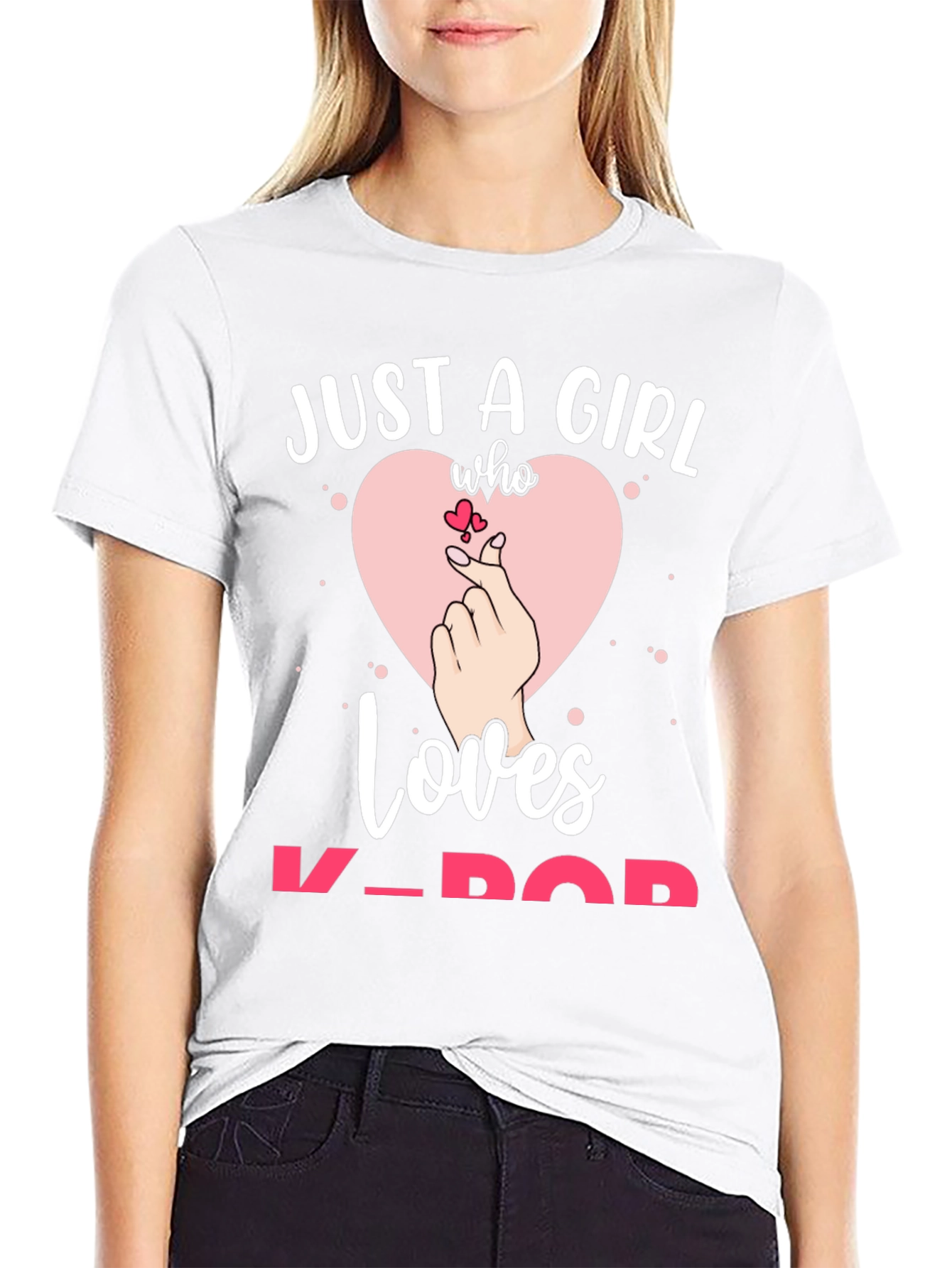 Just A Girl Who Loves K-Pop T-Shirt