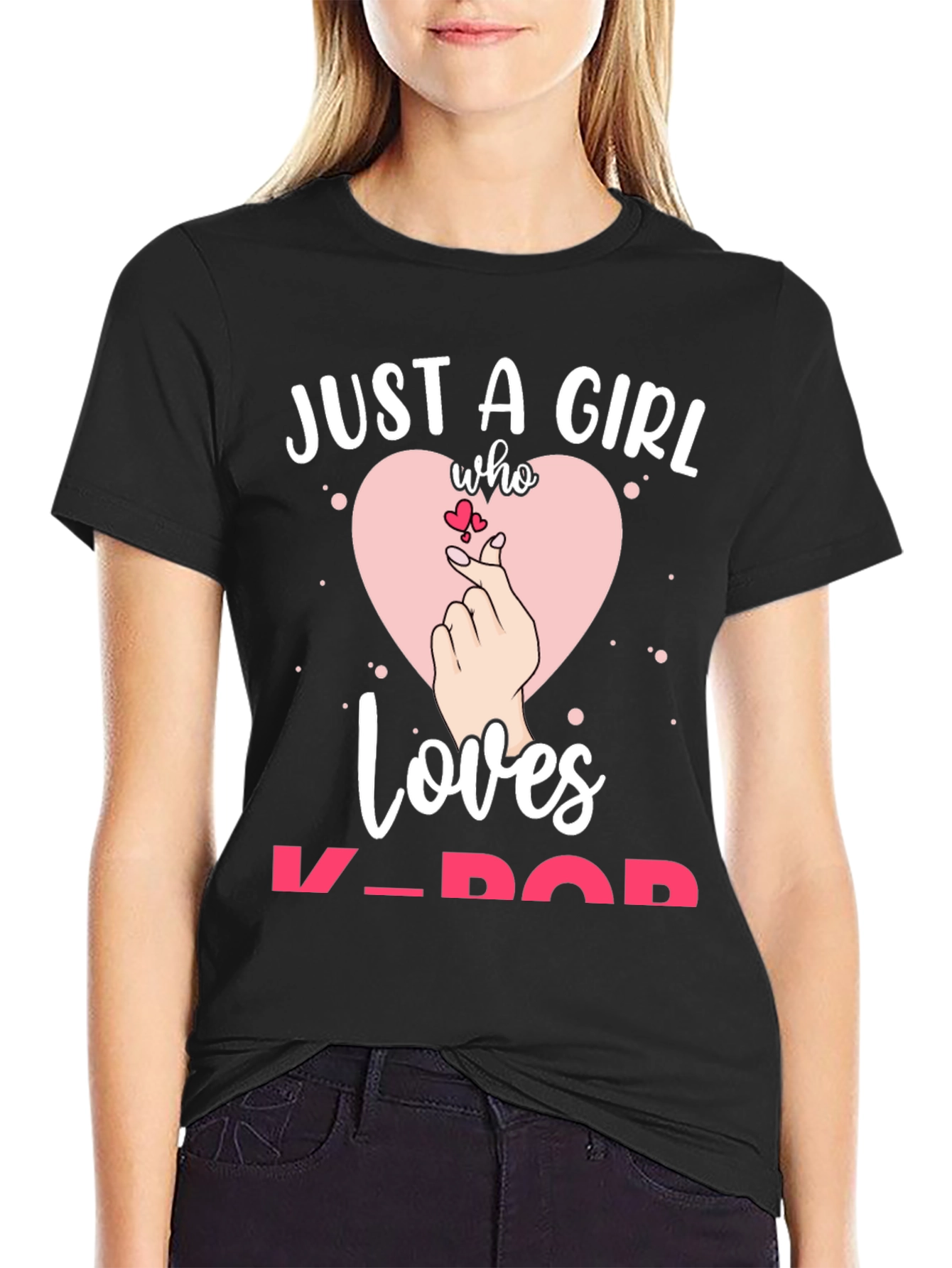 Just A Girl Who Loves K-Pop T-Shirt