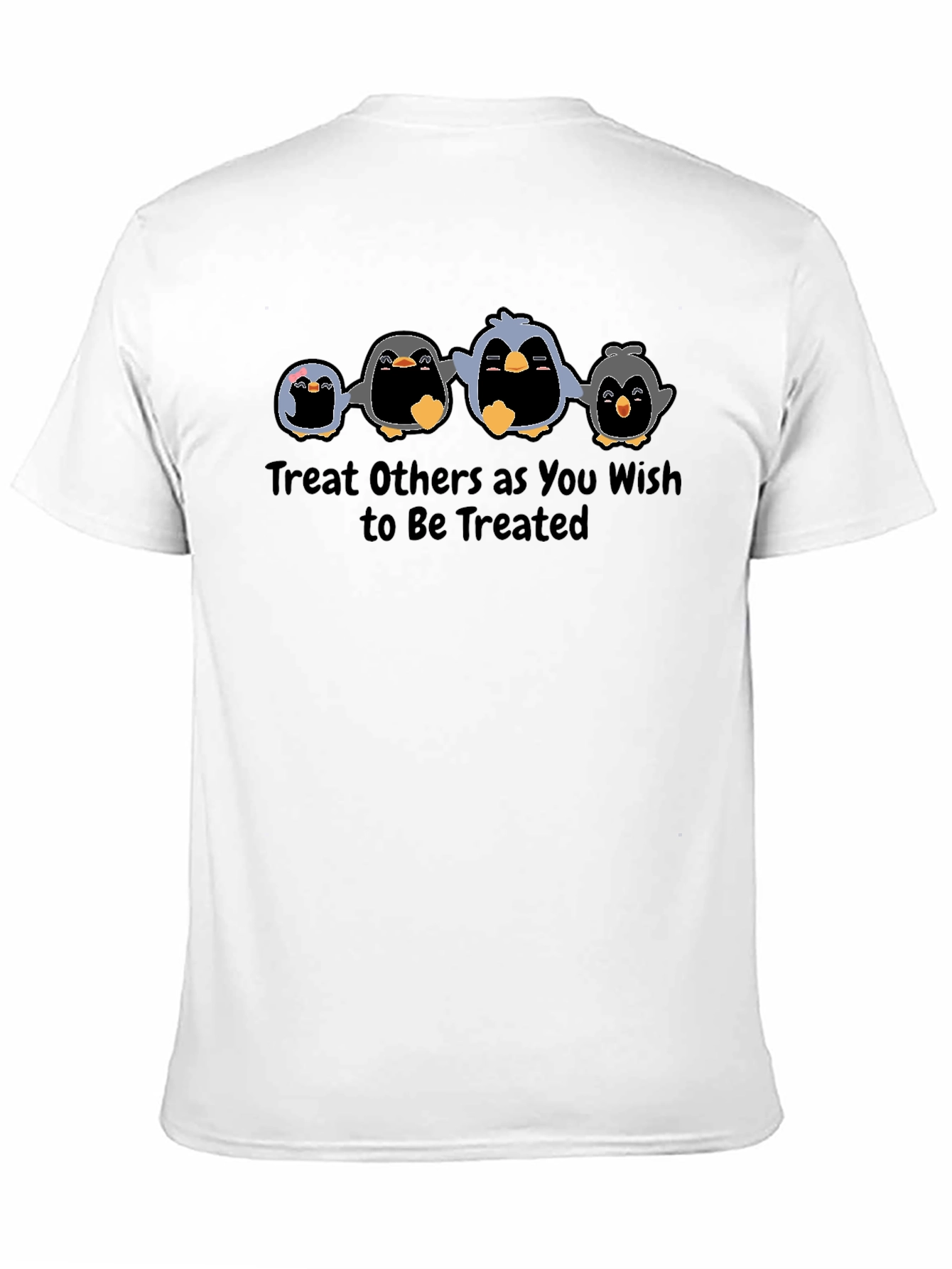 Penguin Treat Others Graphic Tee