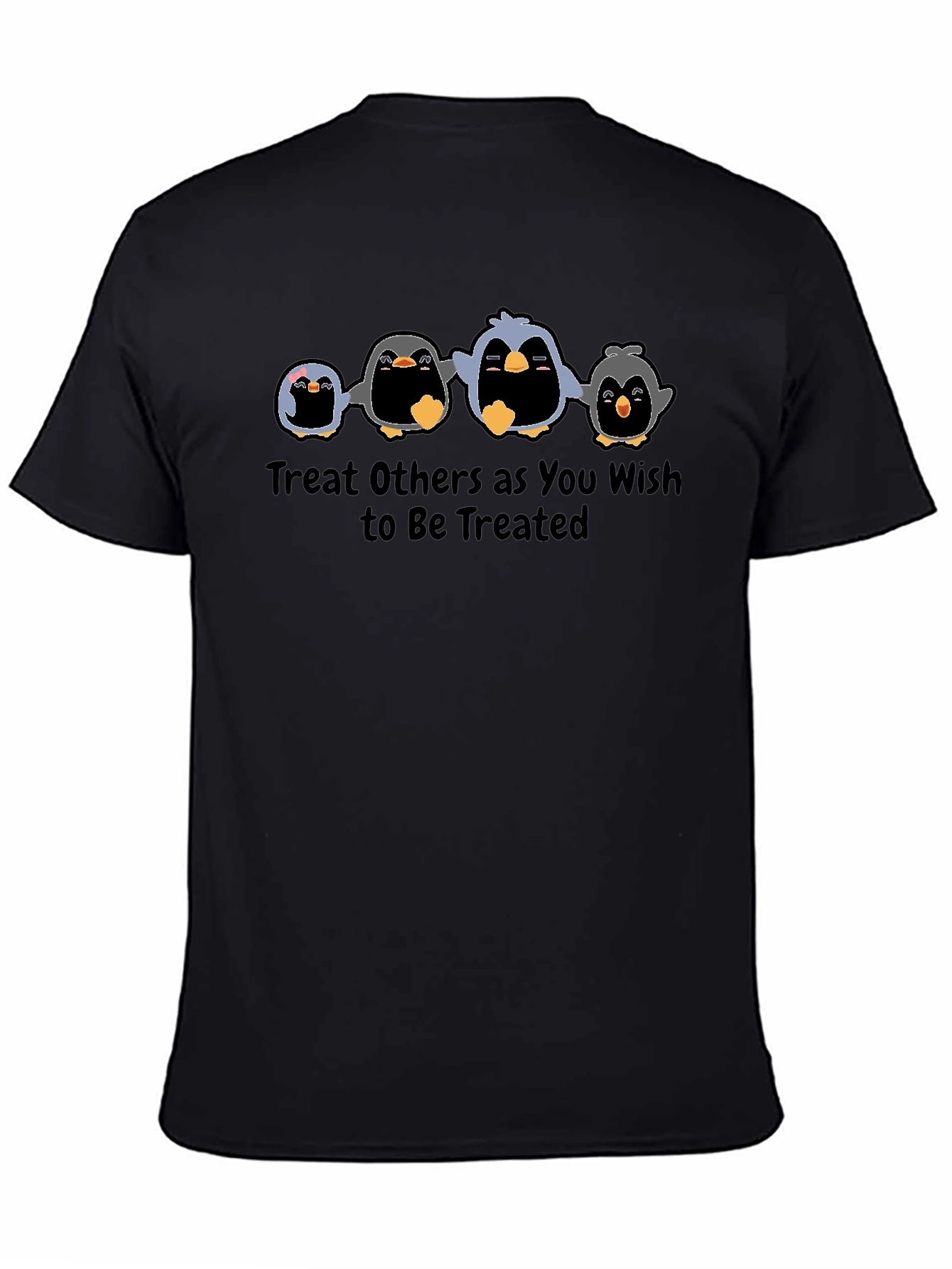 Penguin Treat Others Graphic Tee