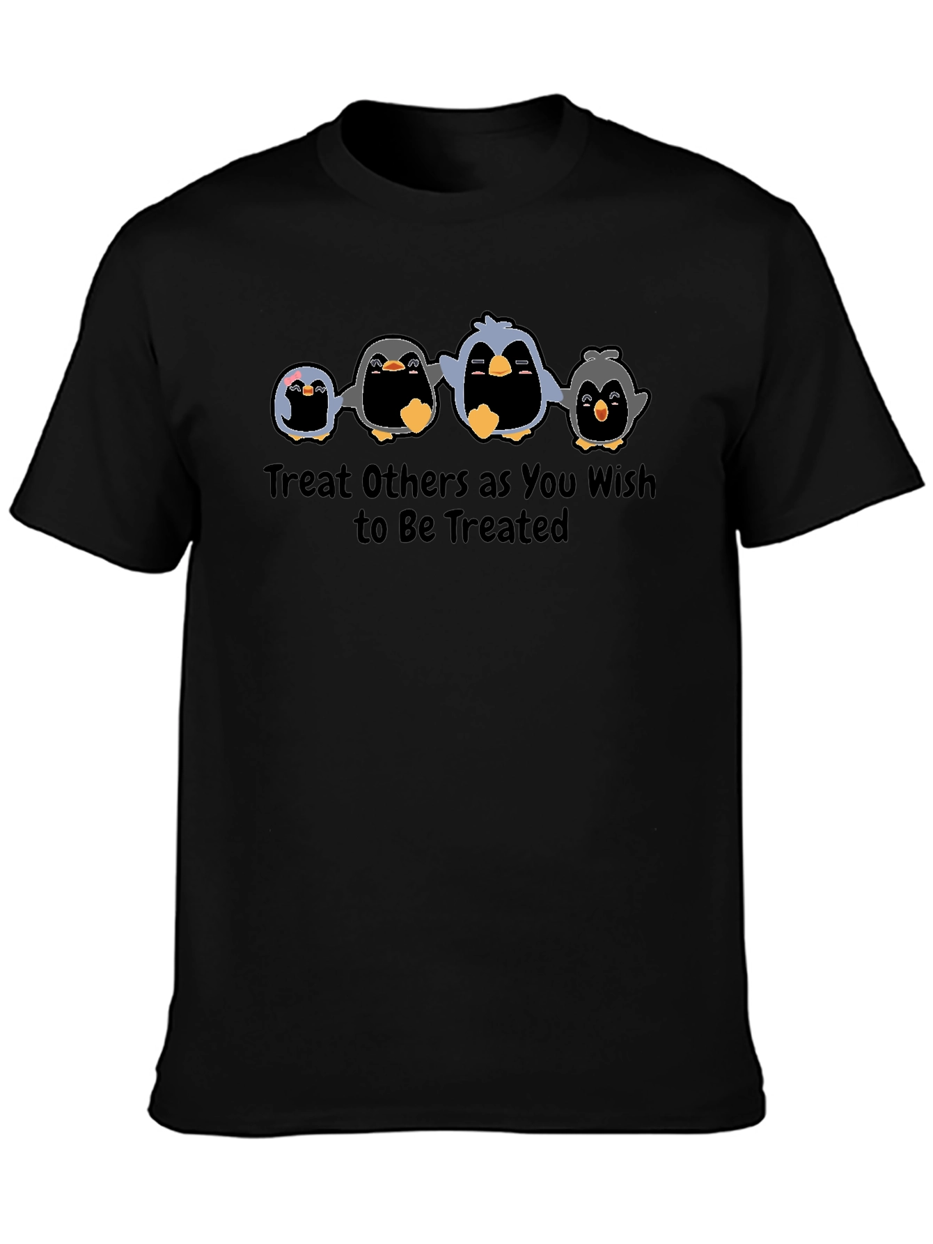 Penguin Treat Others Graphic Tee