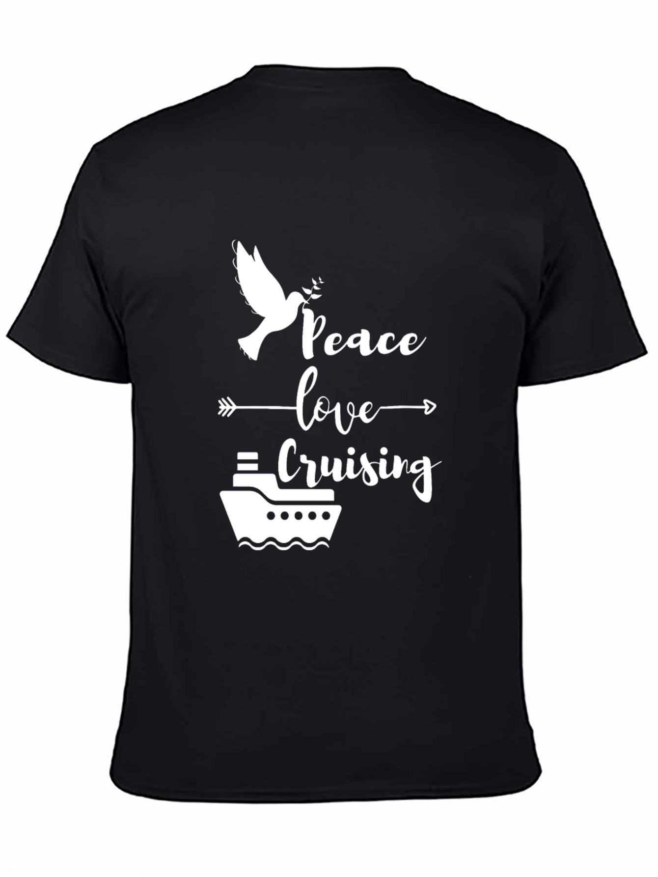 Peace Love Cruising T-Shirt - Cruise Vacation Tee