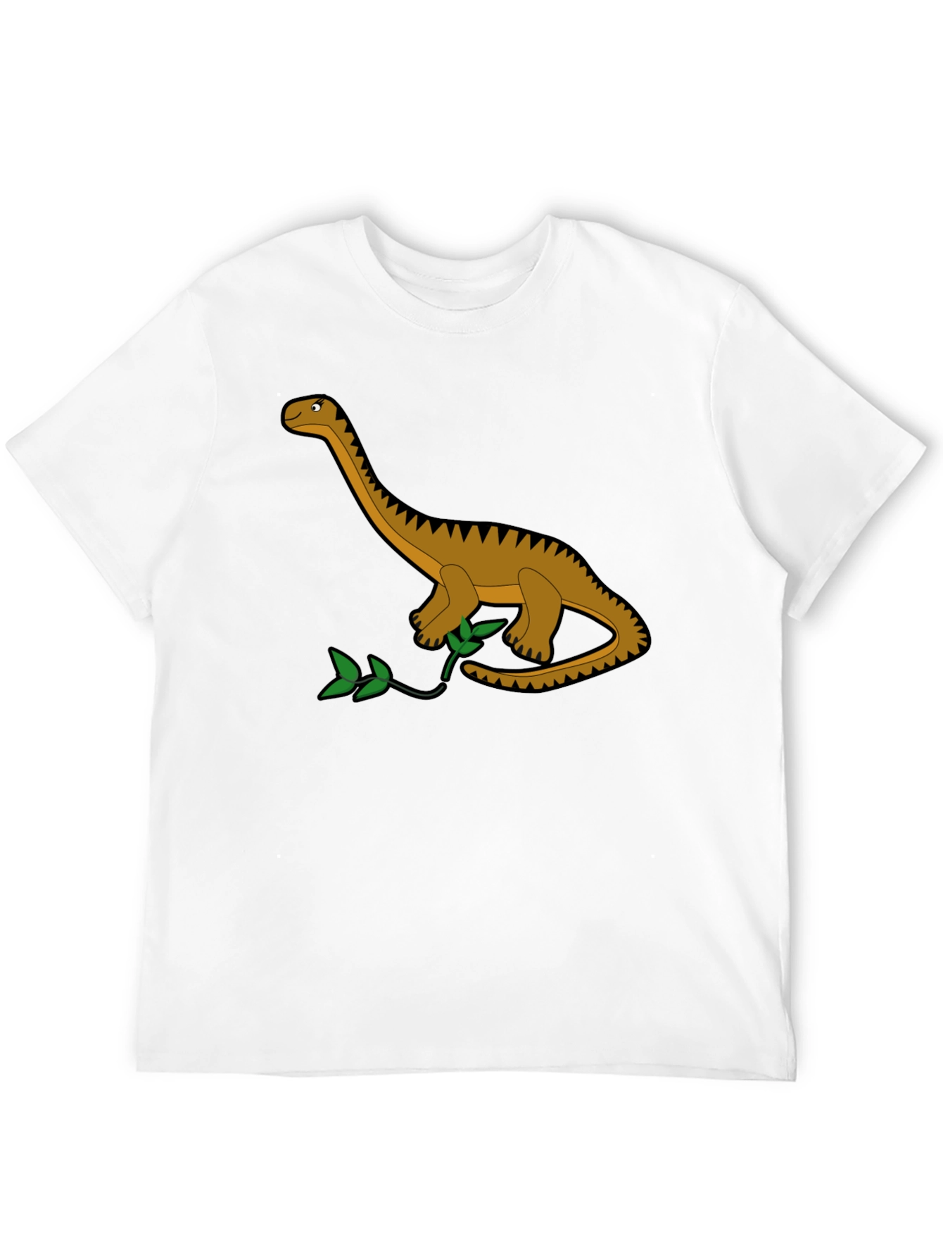 Dino Graphic Tee - Black Cotton T-Shirt