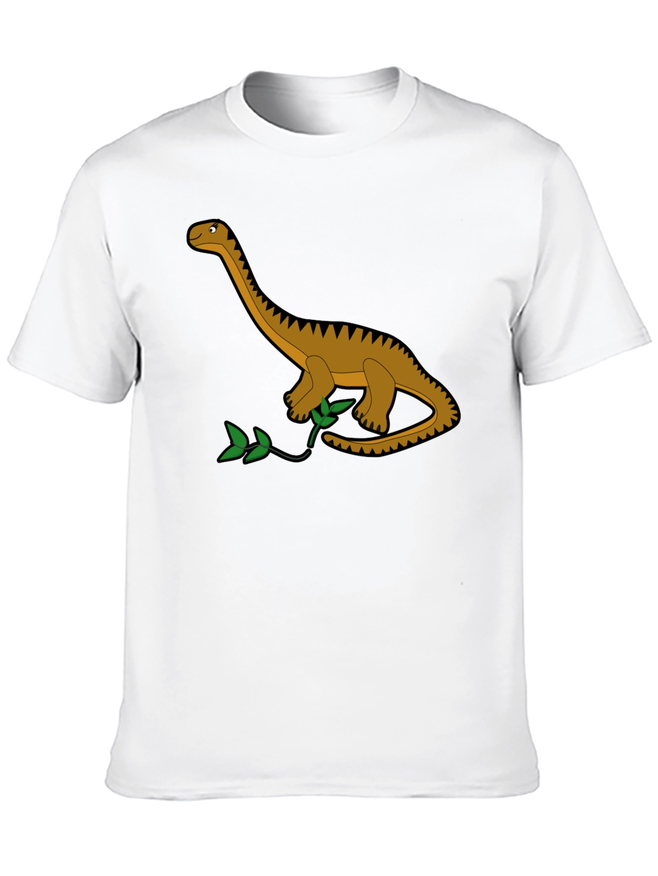 Dino Graphic Tee - Black Cotton T-Shirt