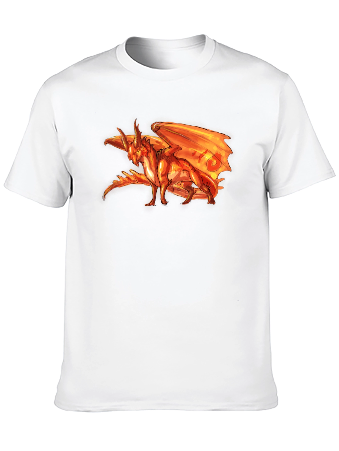 Black Dragon Graphic Tee - Mens Short Sleeve