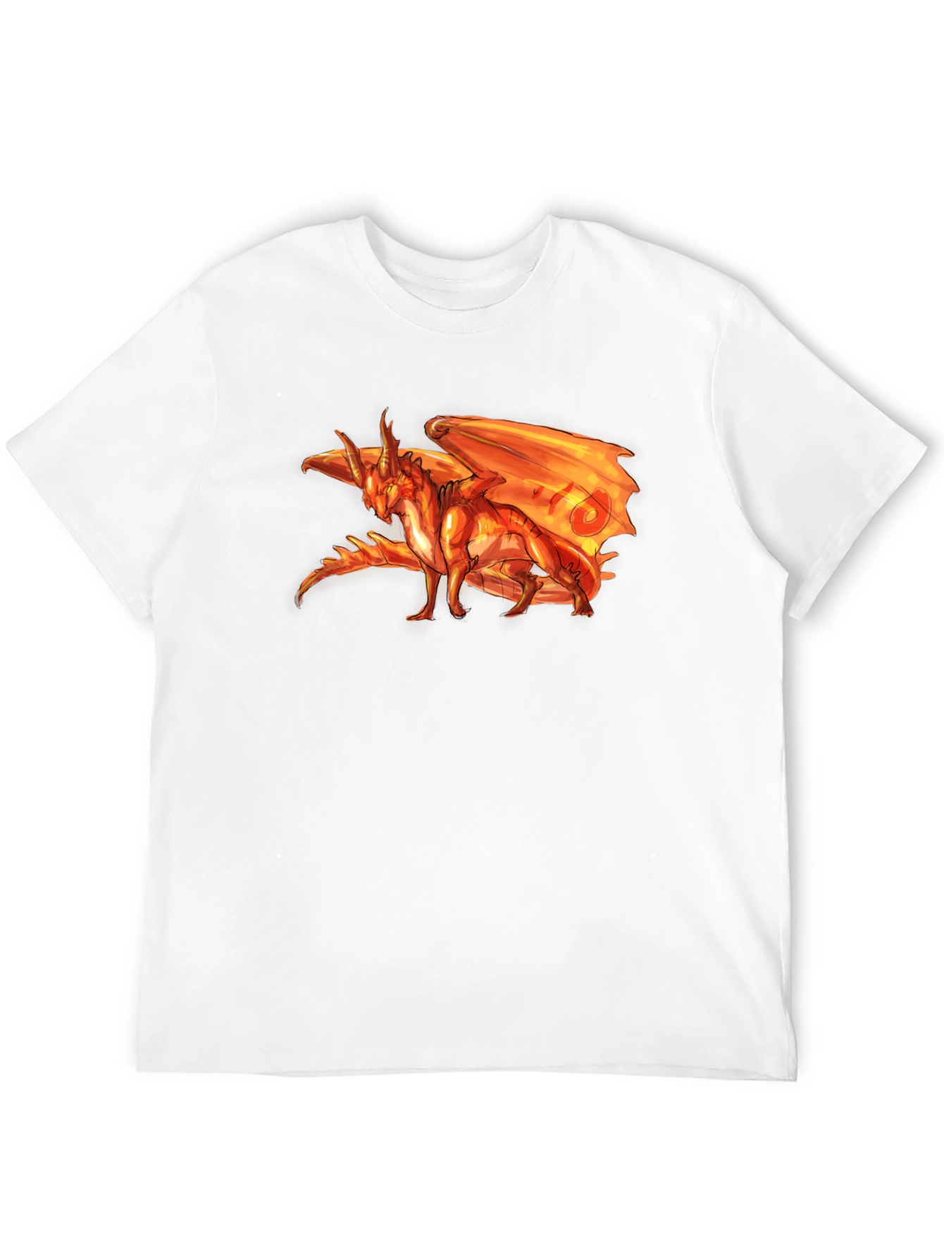 Black Dragon Graphic Tee - Mens Short Sleeve