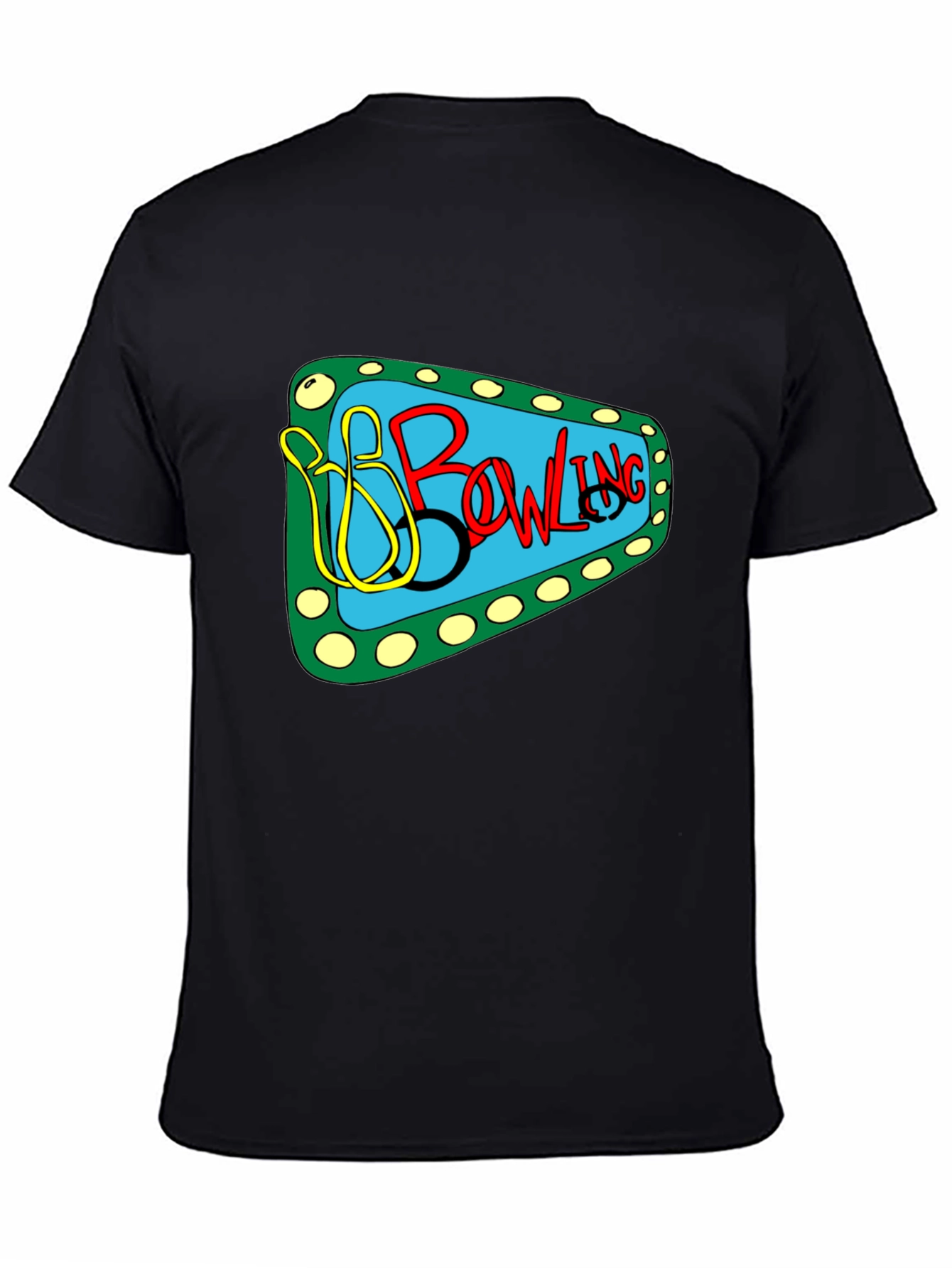 Bowling Graphic T-Shirt - Retro Style