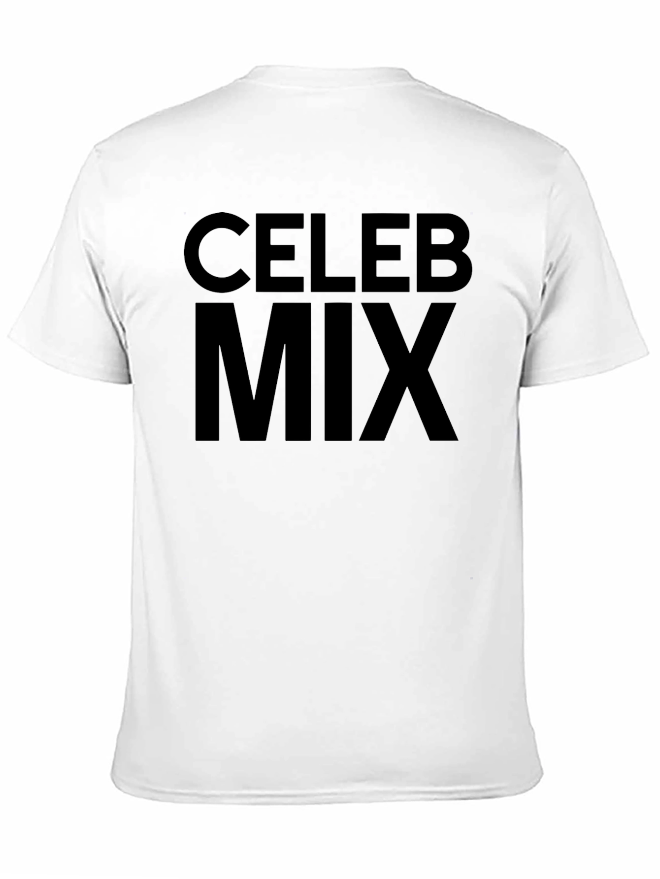 Celeb Mix Black Graphic T-Shirt