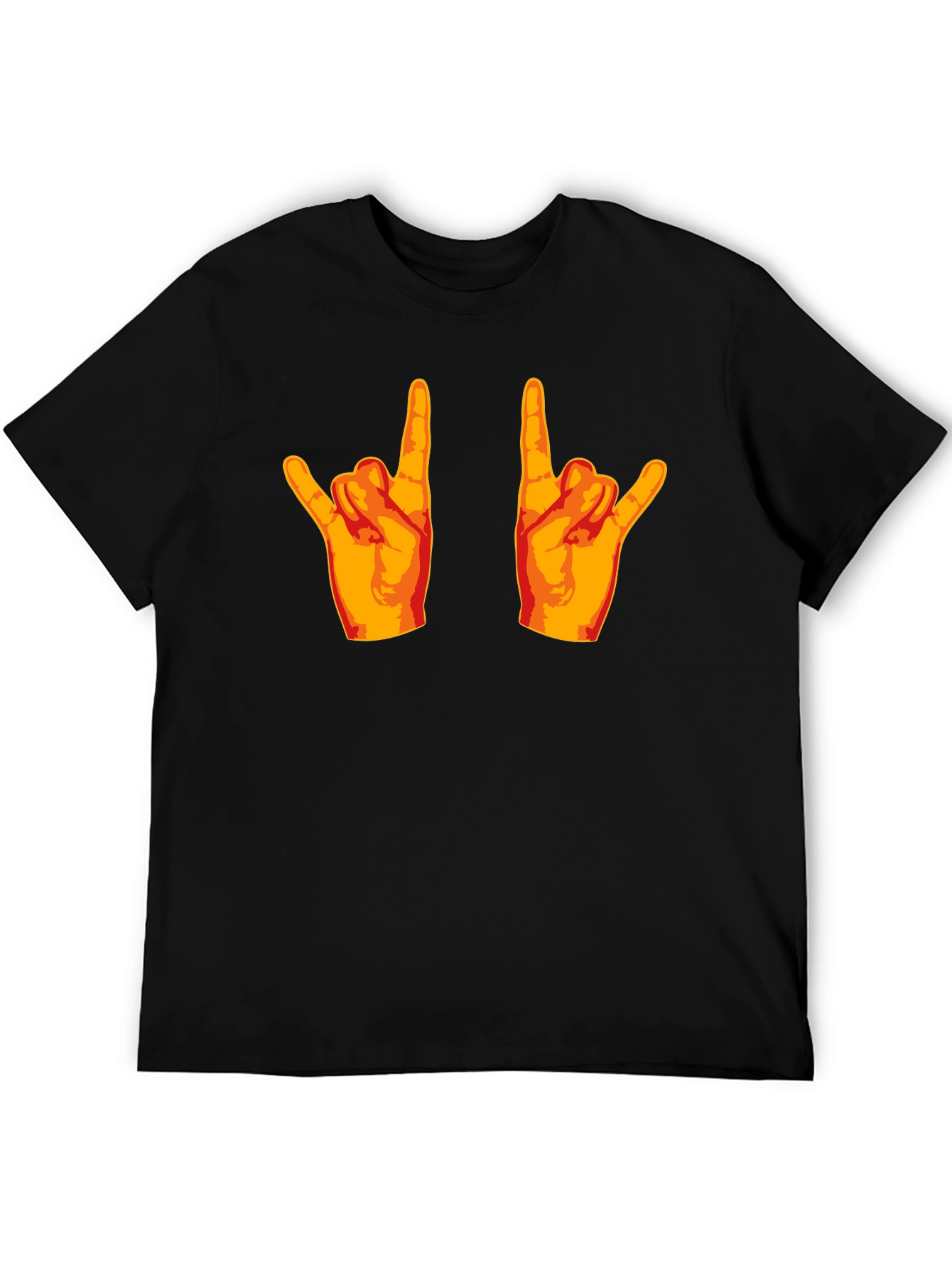 Rock On Gesture Graphic Tee