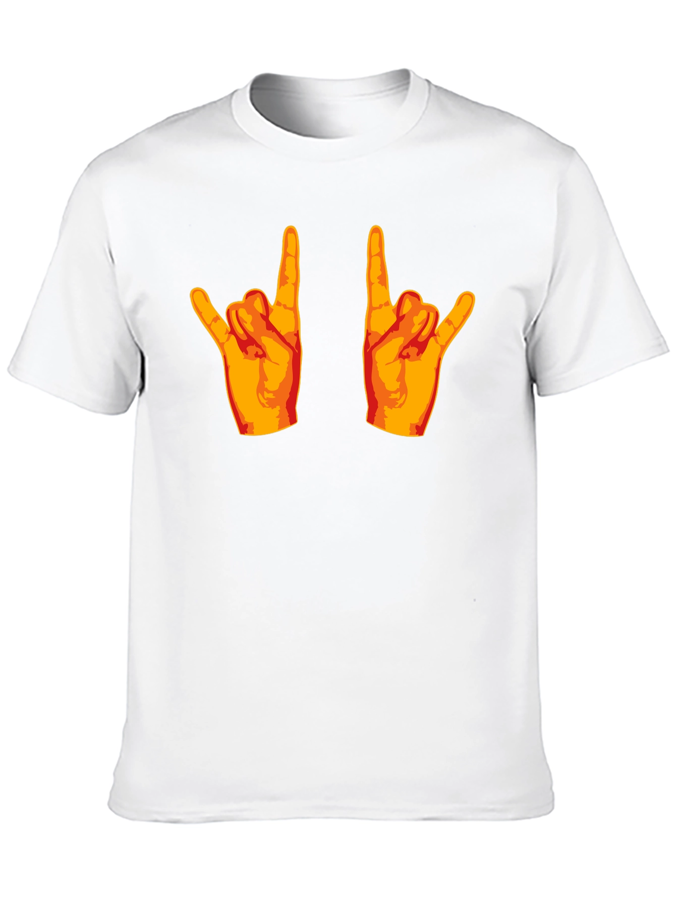 Rock On Gesture Graphic Tee