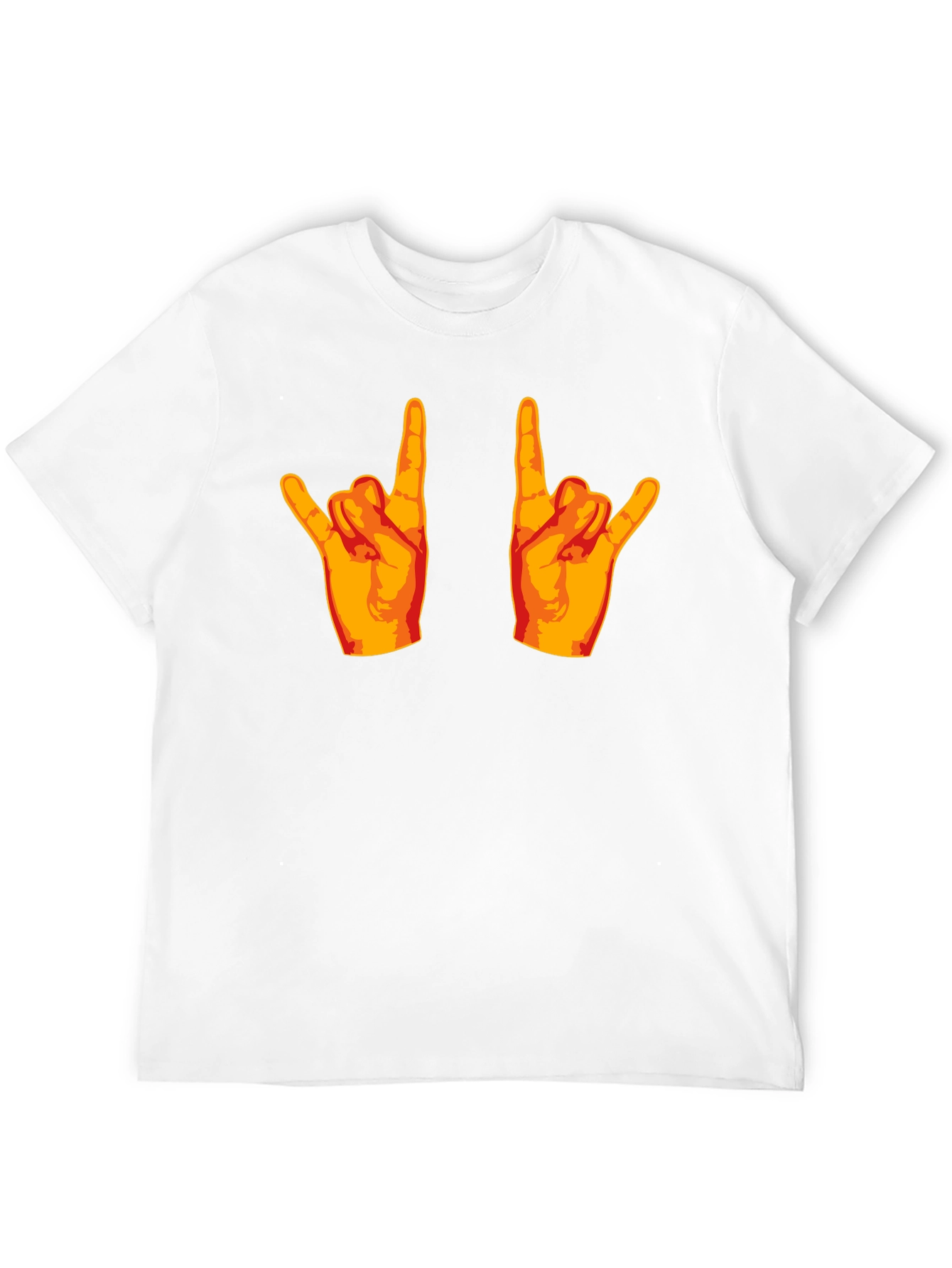 Rock On Gesture Graphic Tee