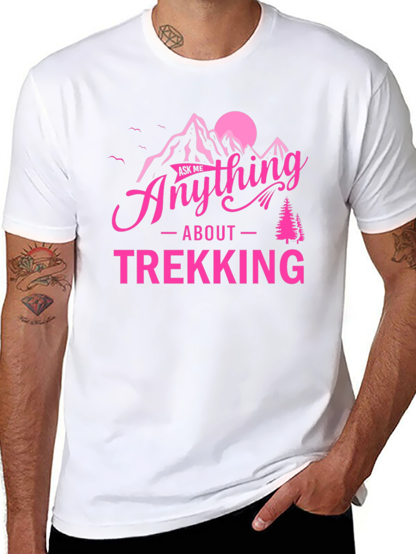 Ask Me Anything About Trekking Graphic Tee