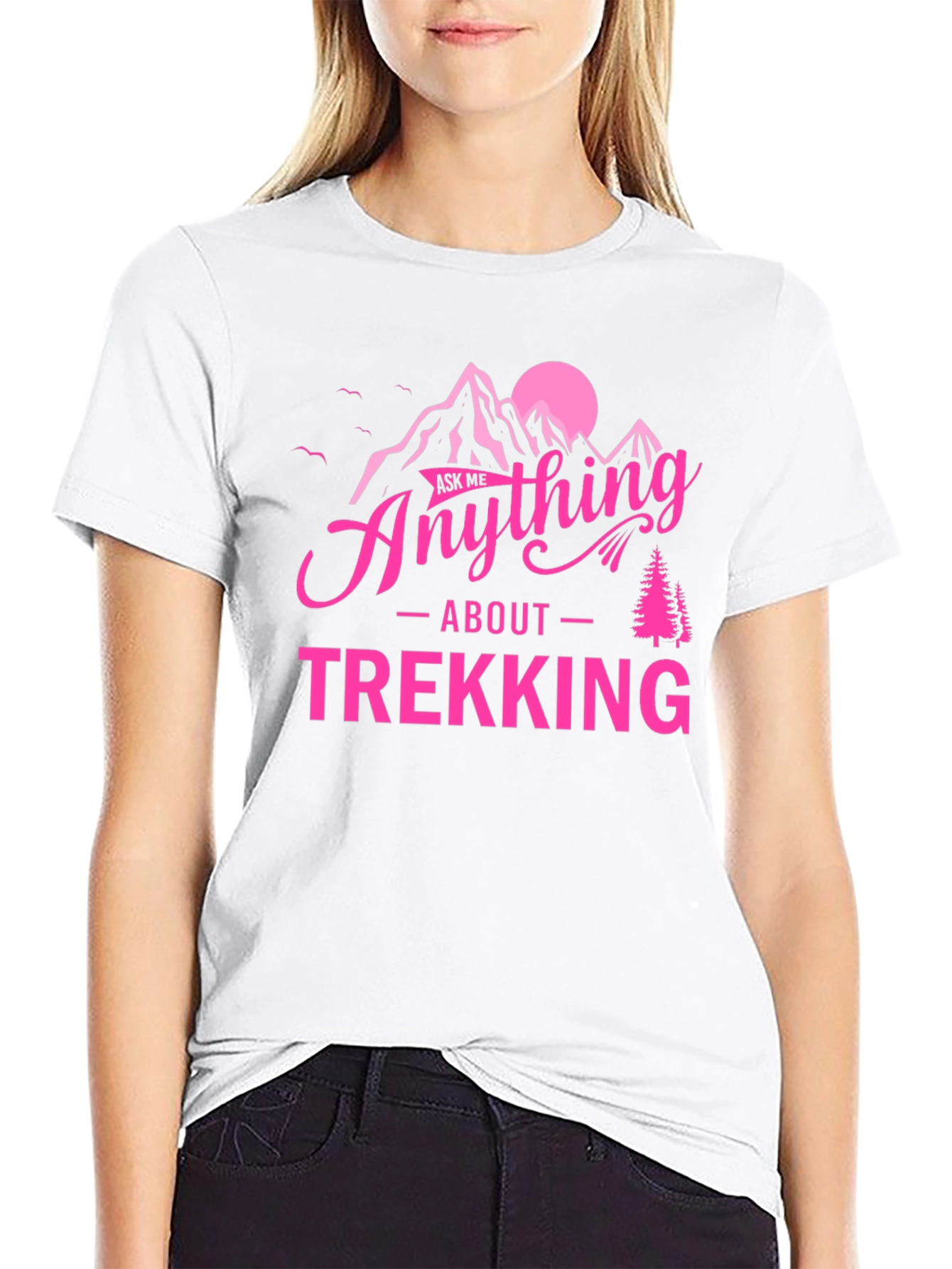 Ask Me Anything About Trekking Graphic Tee
