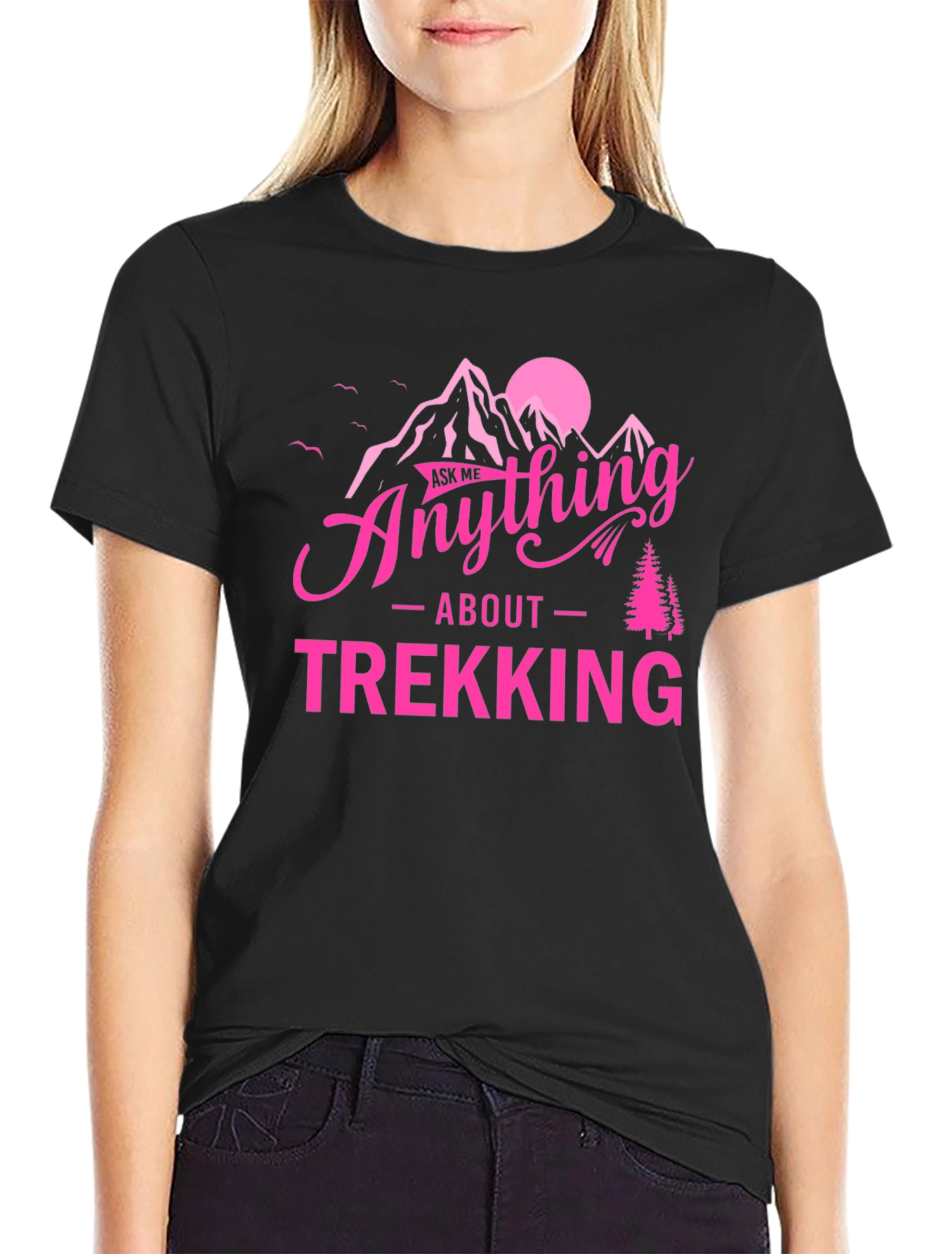 Ask Me Anything About Trekking Graphic Tee