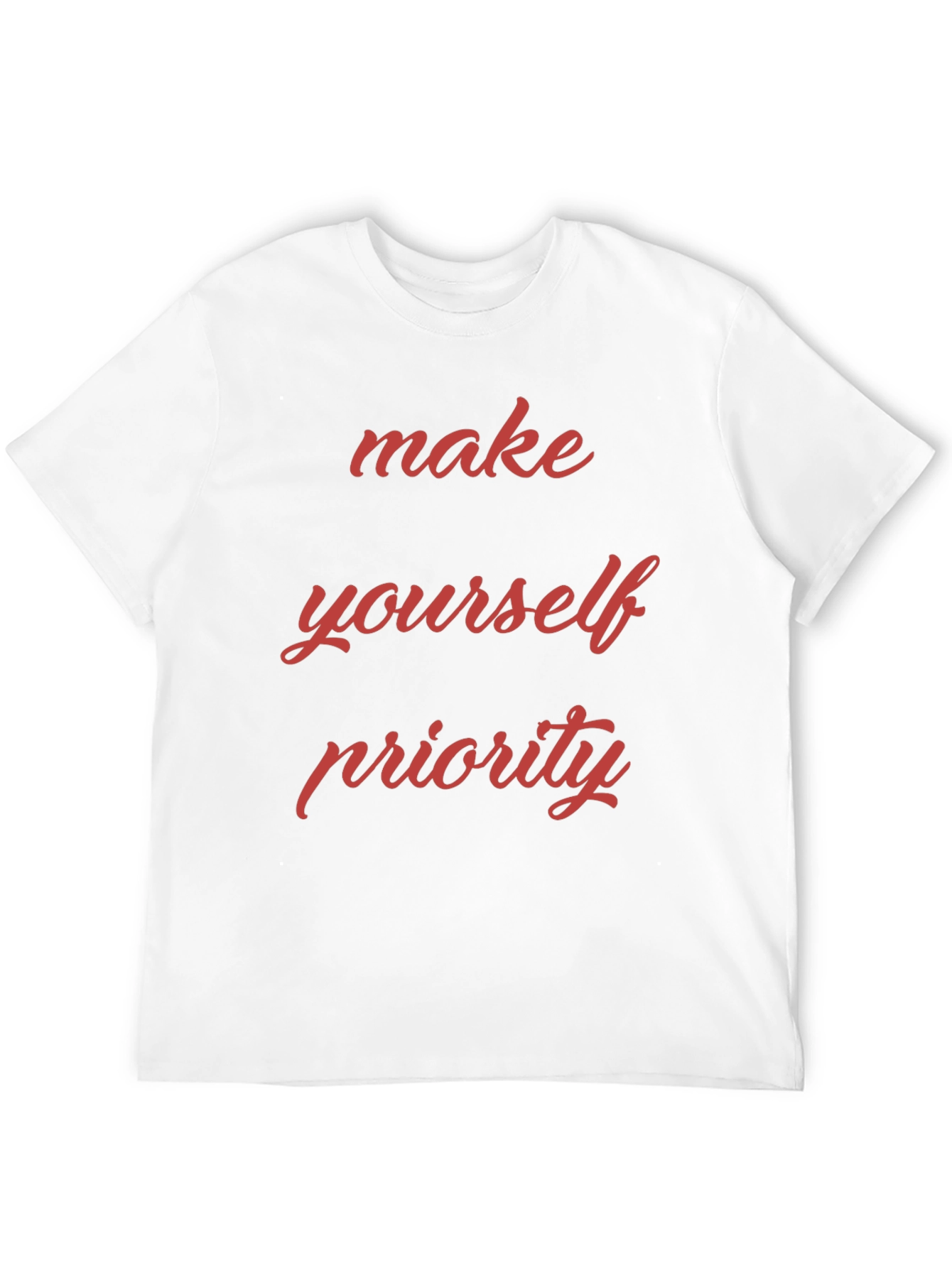 Make Yourself Priority Black T-Shirt