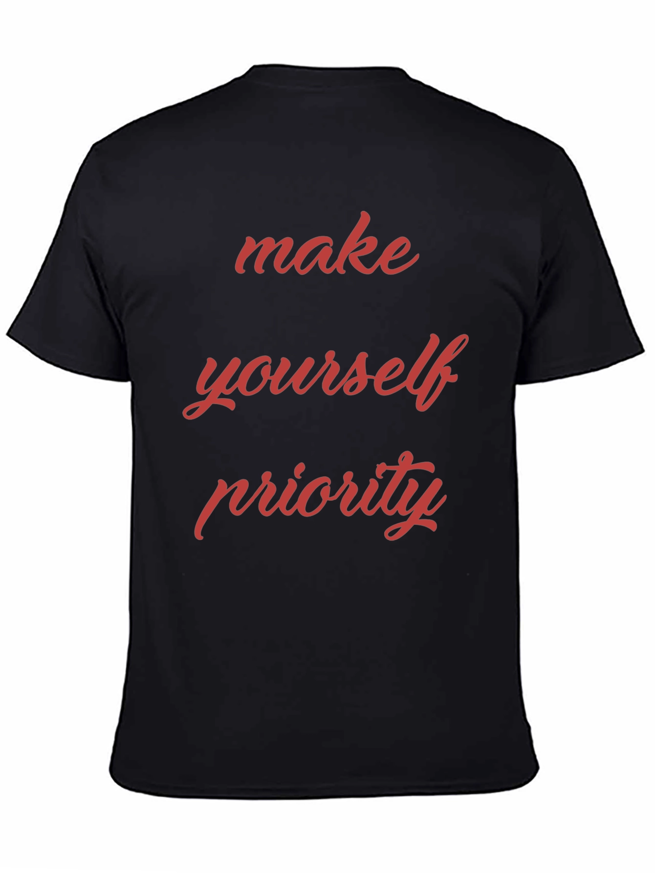 Make Yourself Priority Black T-Shirt