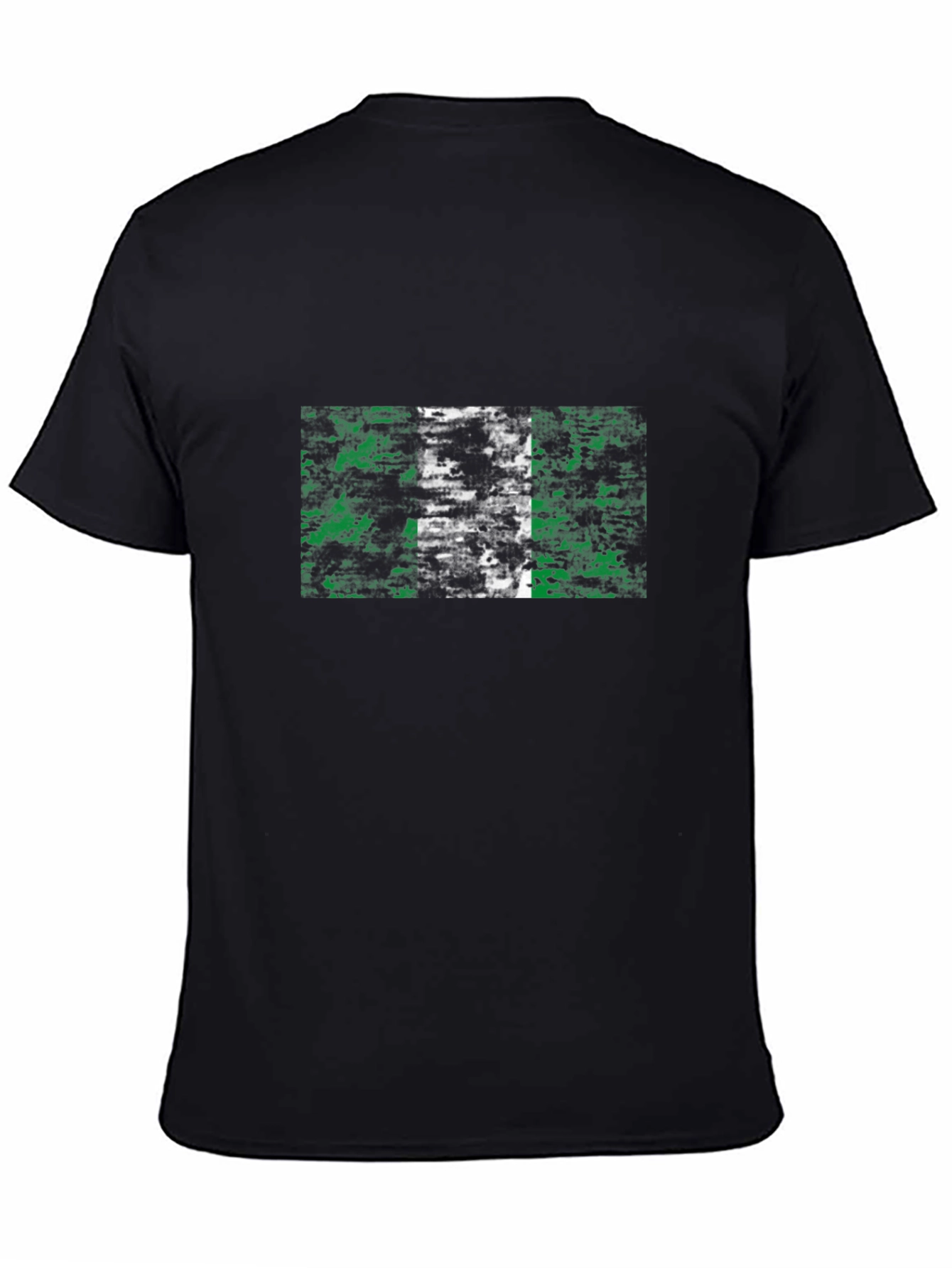 Nigeria Flag Grunge T-Shirt