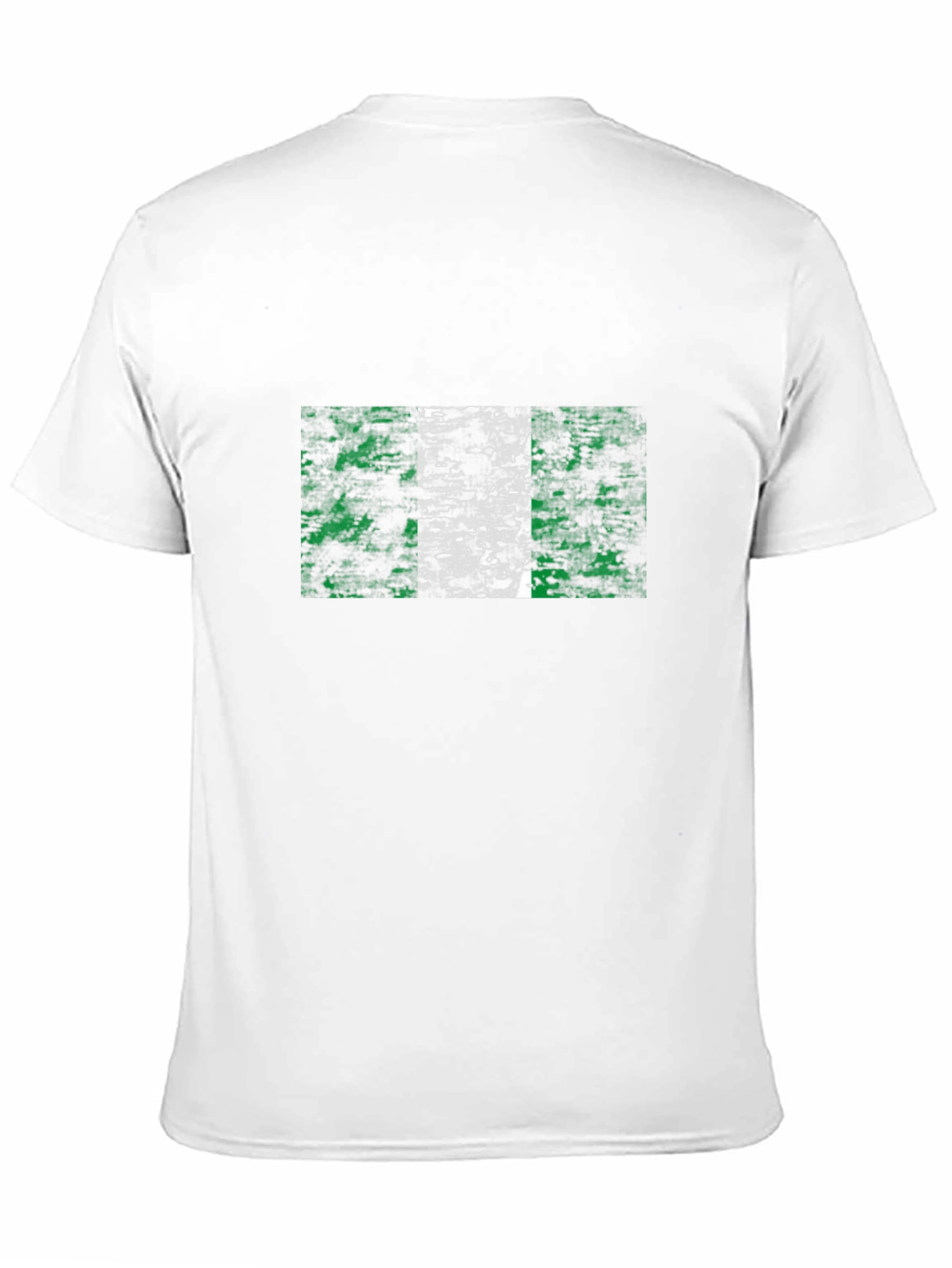 Nigeria Flag Grunge T-Shirt