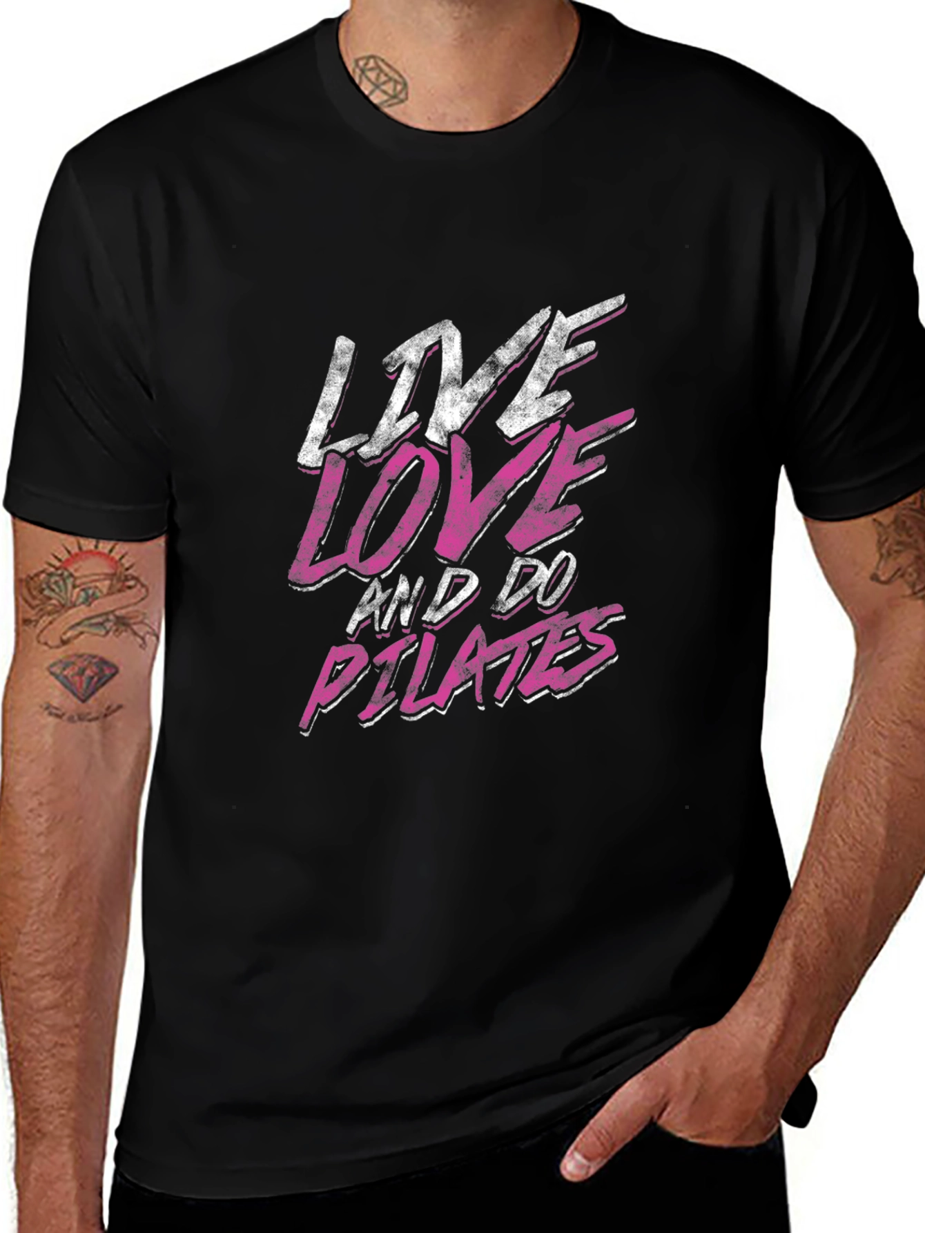 Live Love Pilates T-Shirt - Fitness Apparel