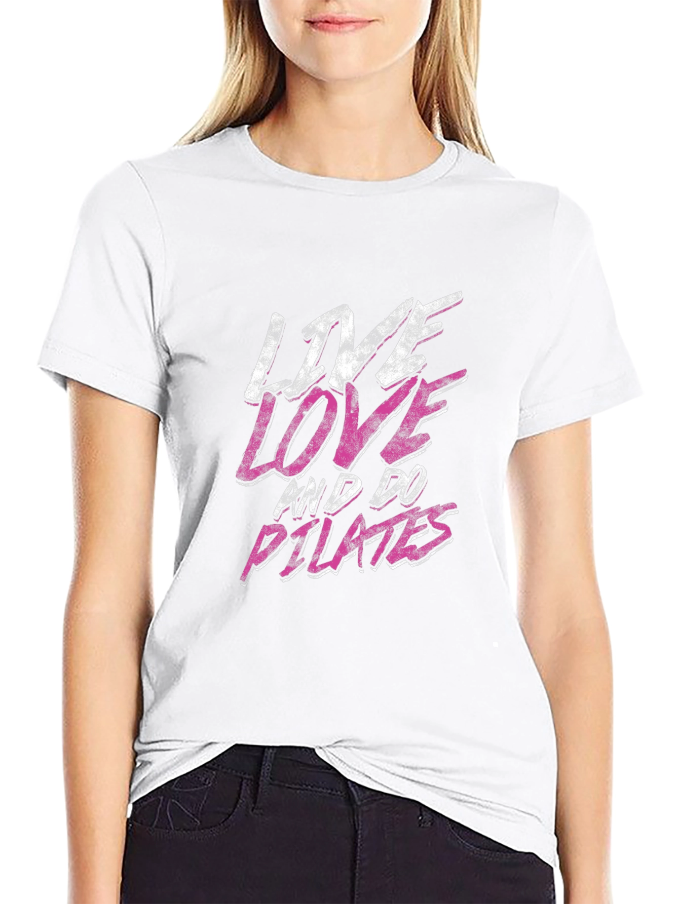 Live Love Pilates T-Shirt - Fitness Apparel