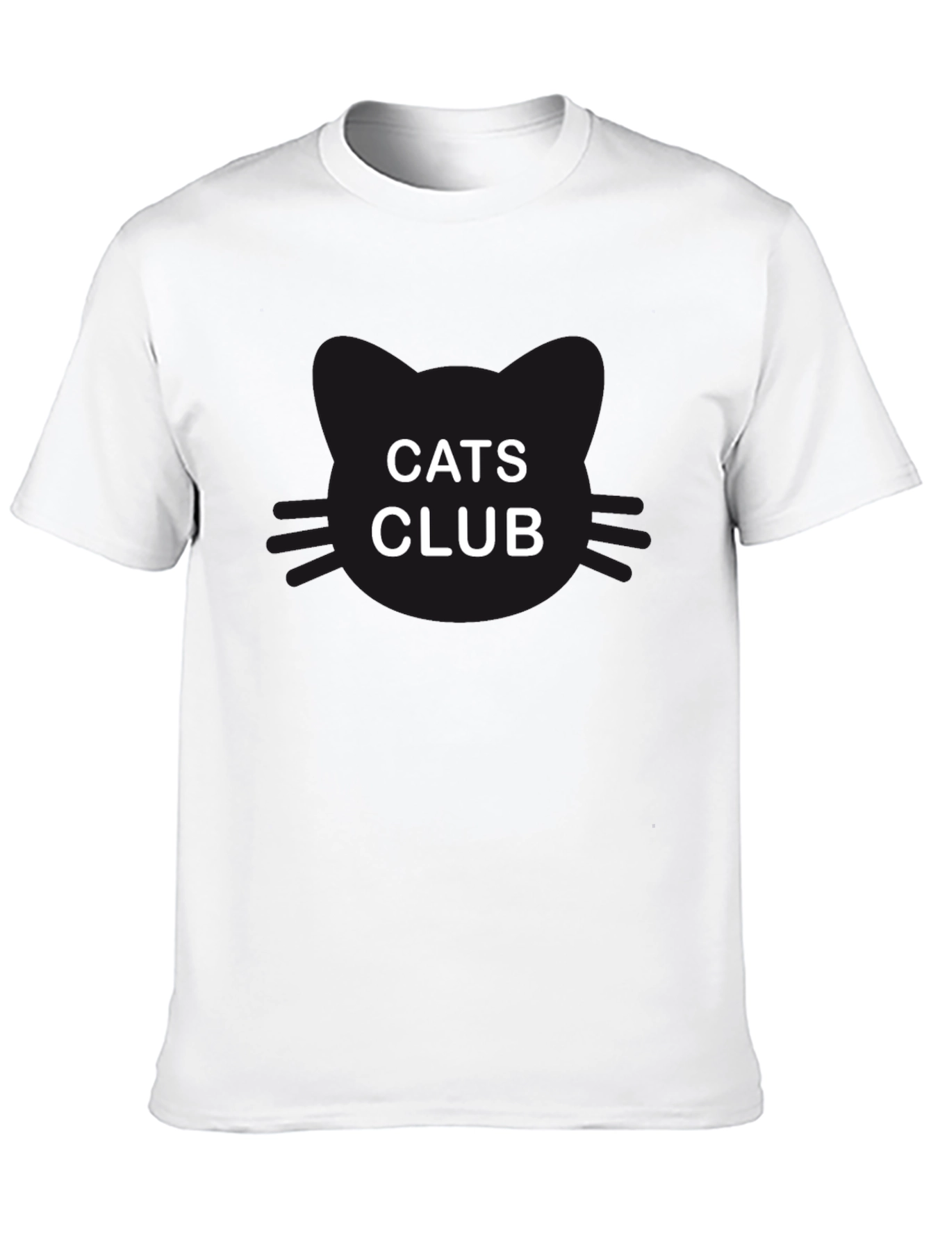 Cats Club Black T-Shirt