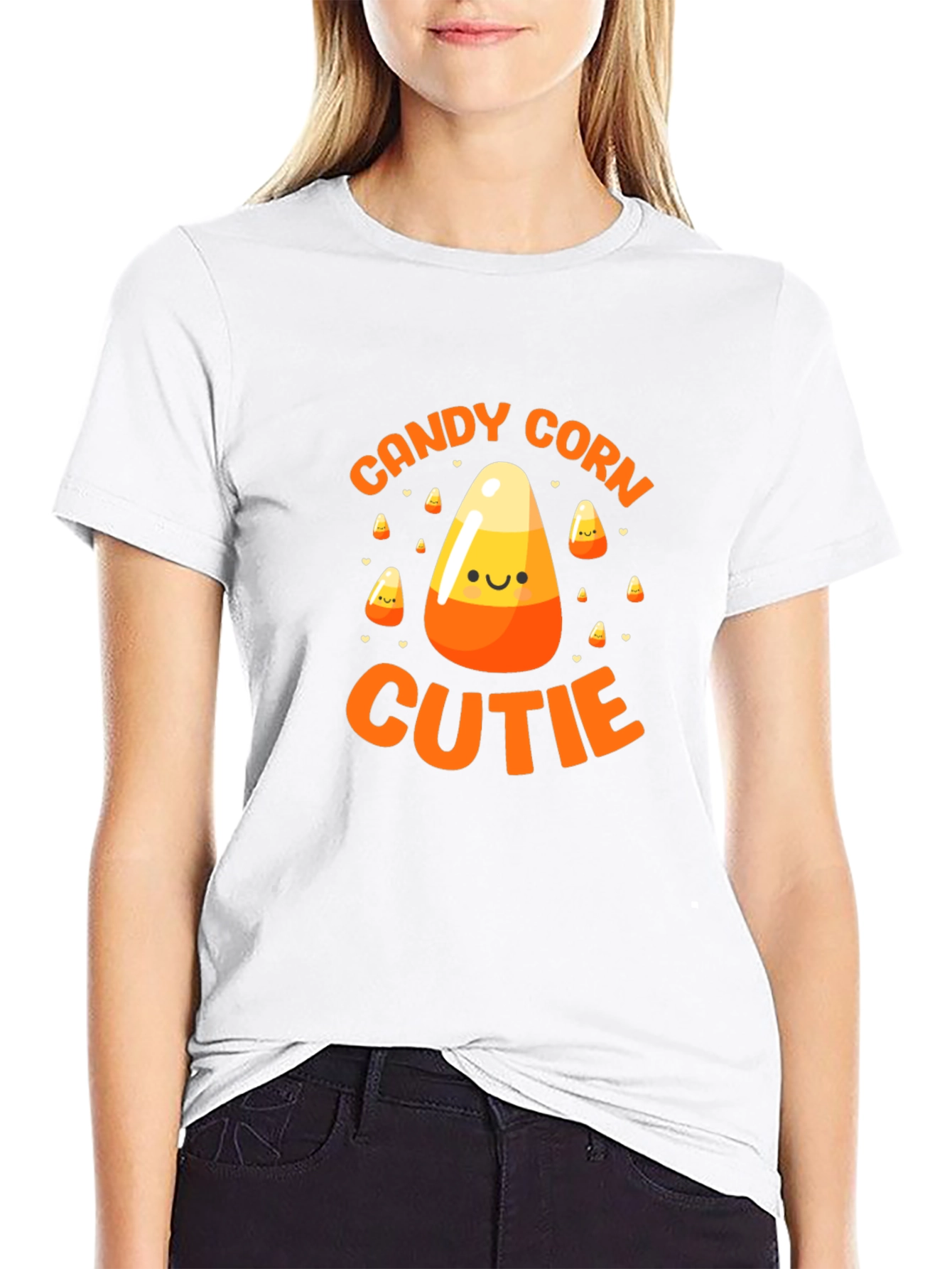 Candy Corn Cutie Halloween T-Shirt