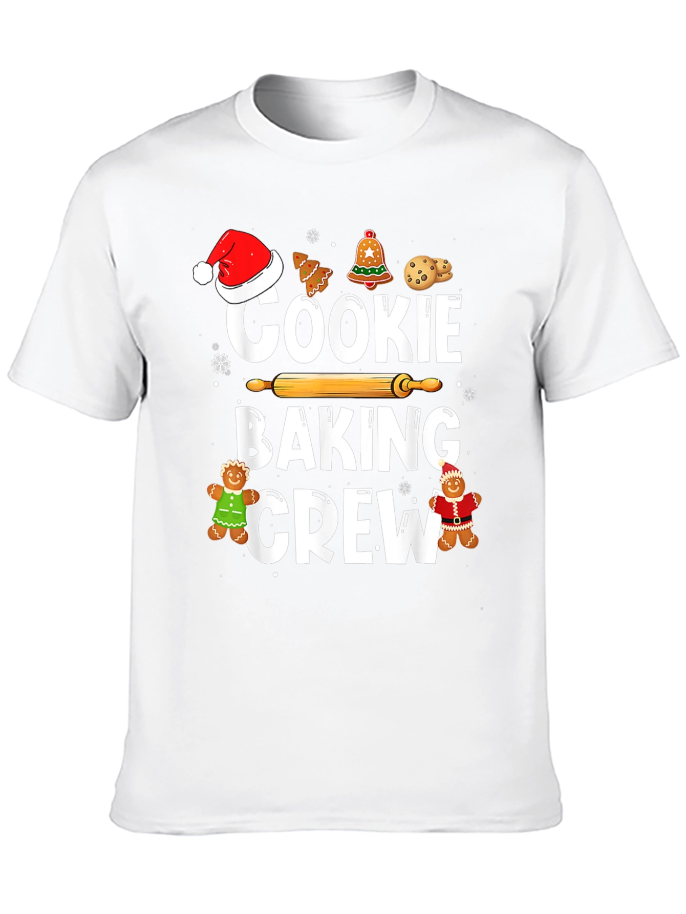 Cookie Baking Crew Holiday T-Shirt