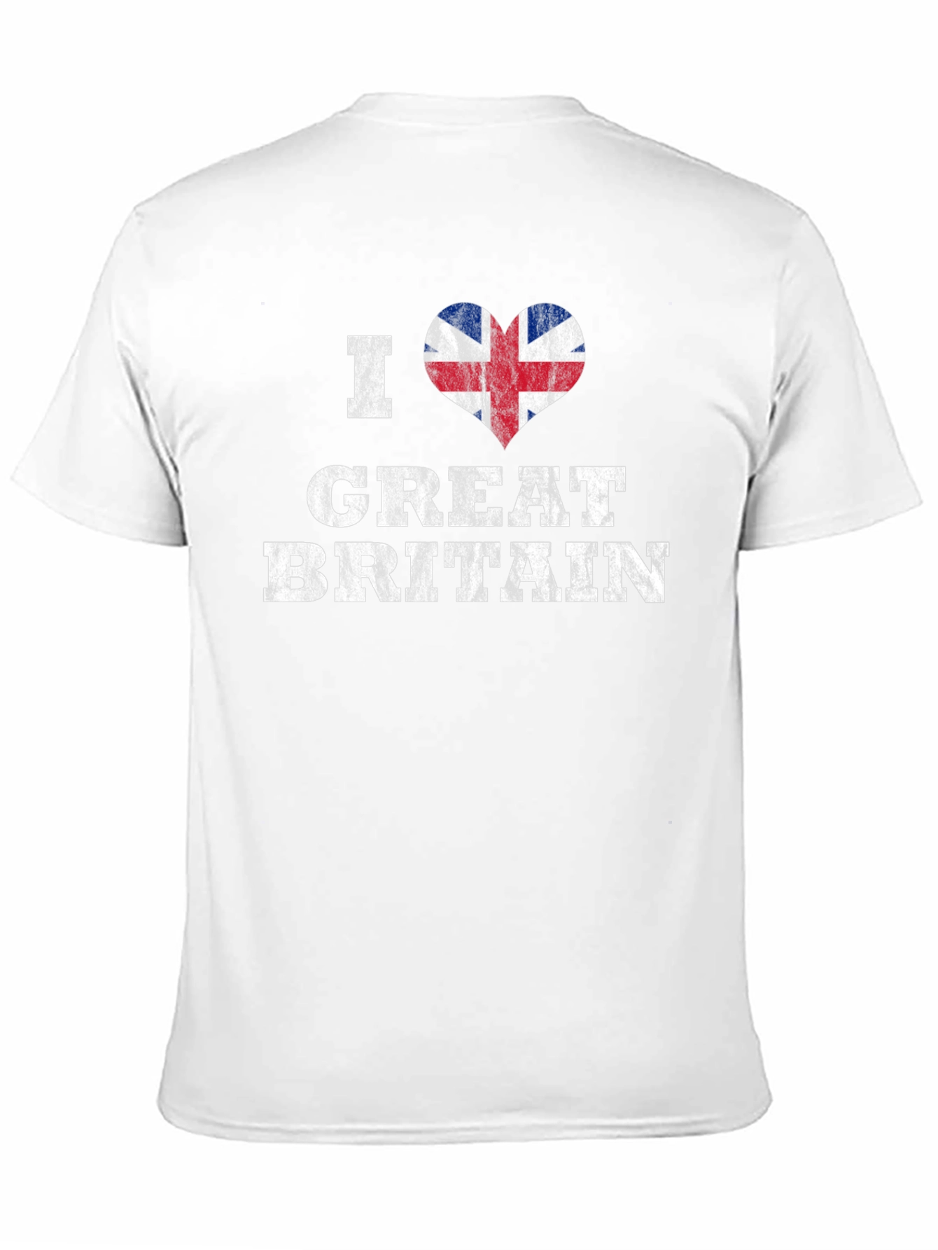 I Heart Great Britain Black T-Shirt