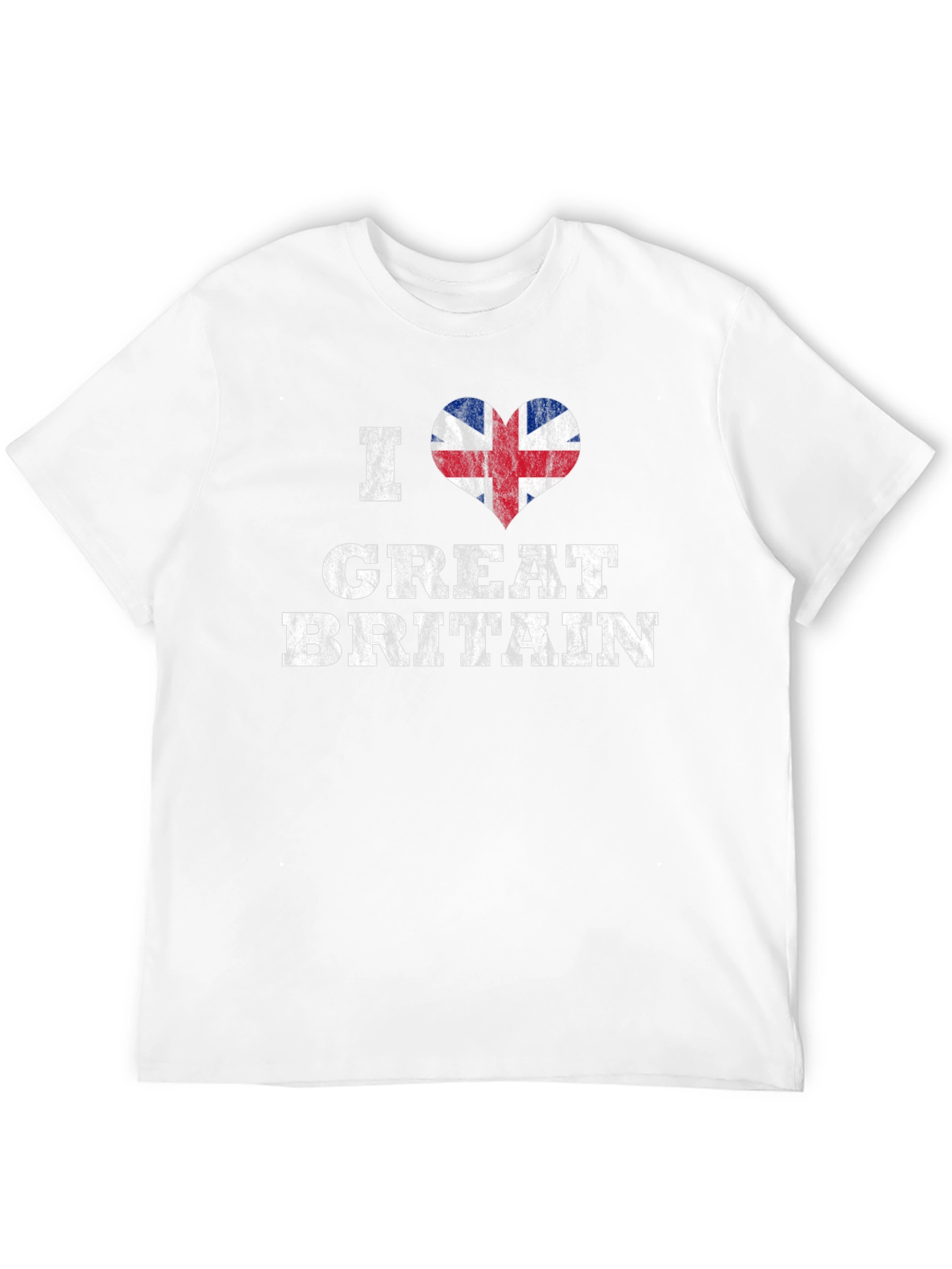 I Heart Great Britain Black T-Shirt