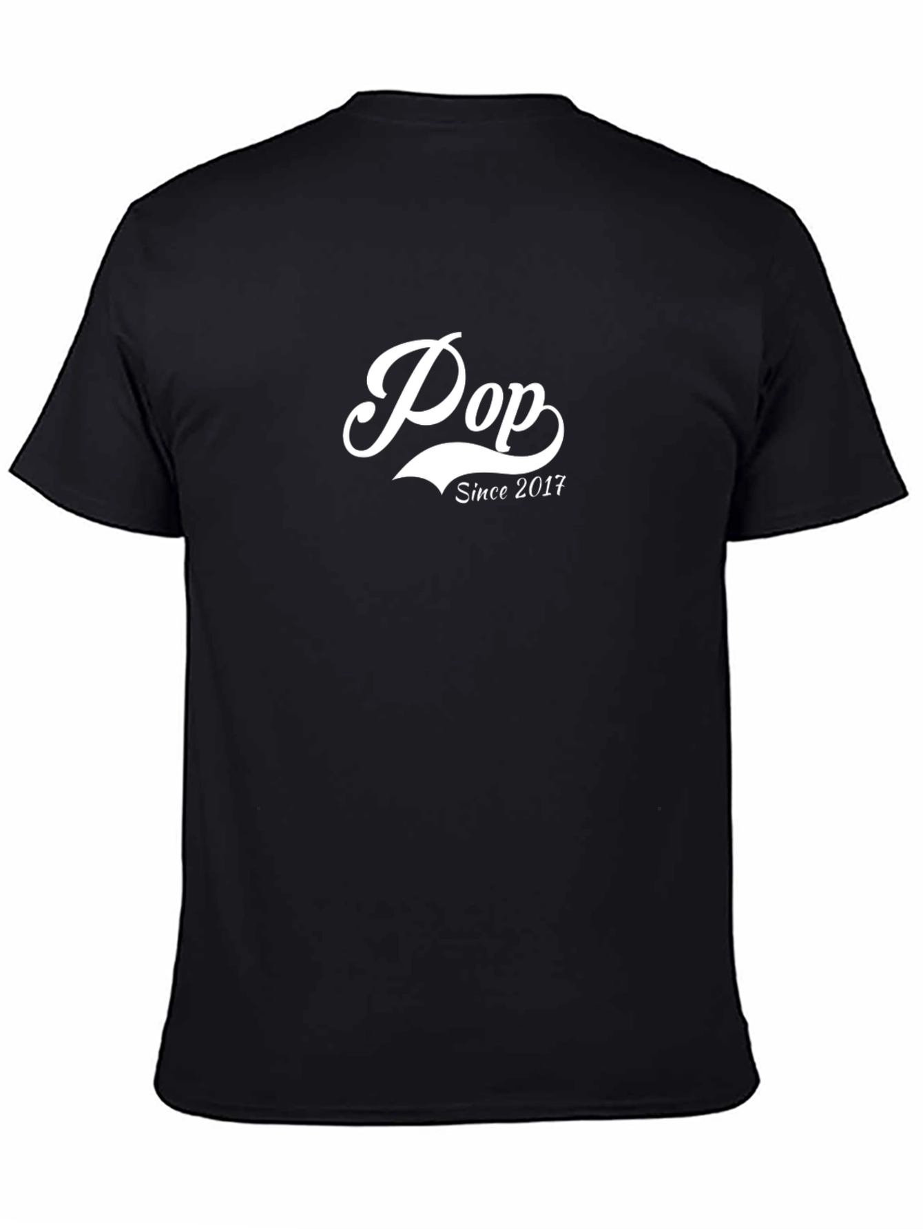 Pop Since 2017 Black Graphic Tee