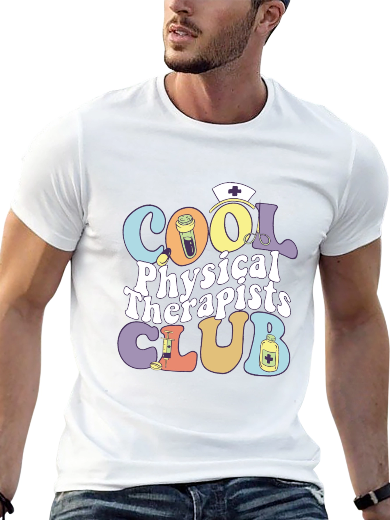 Cool Physical Therapists Club T-Shirt