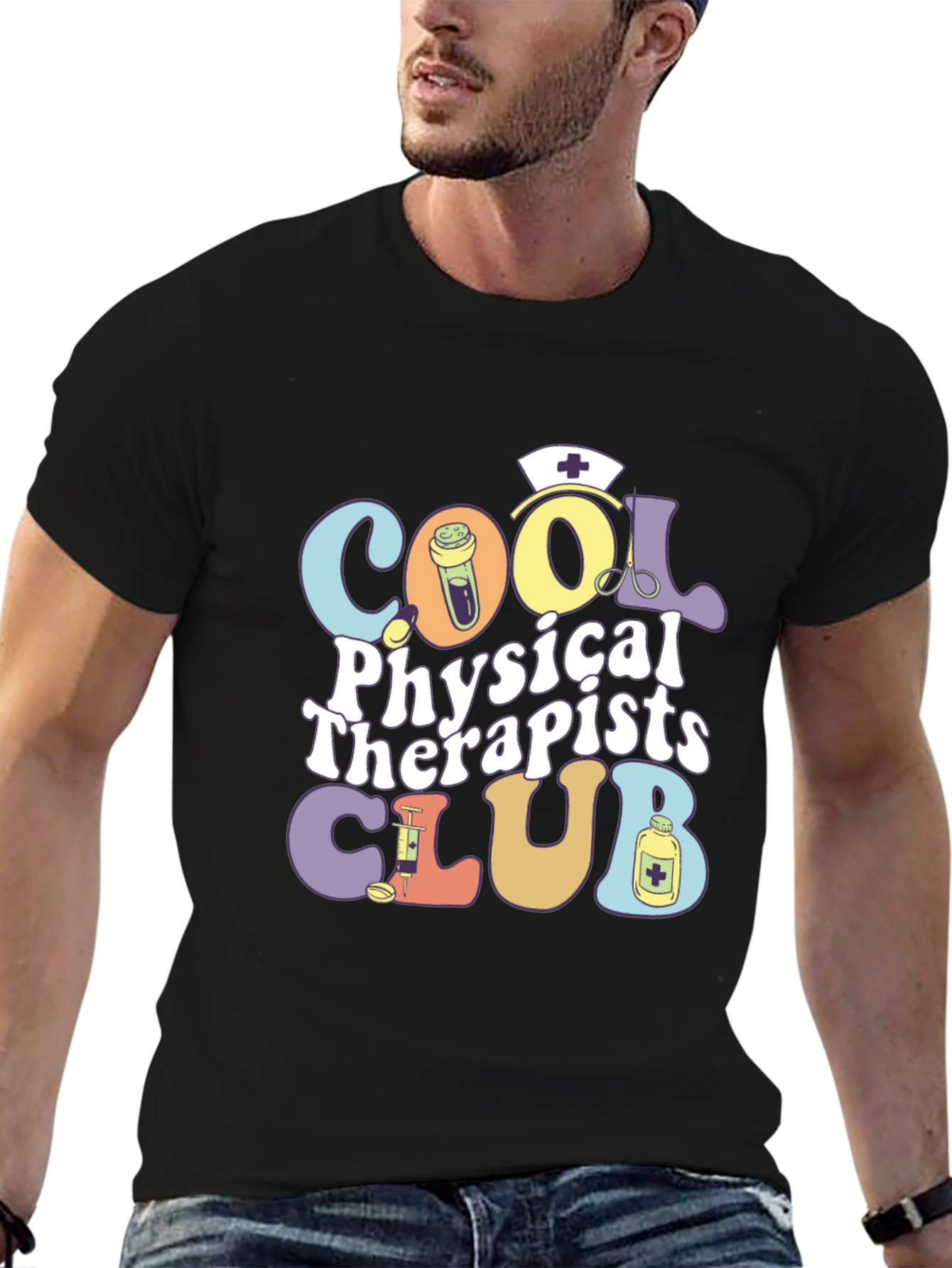 Cool Physical Therapists Club T-Shirt