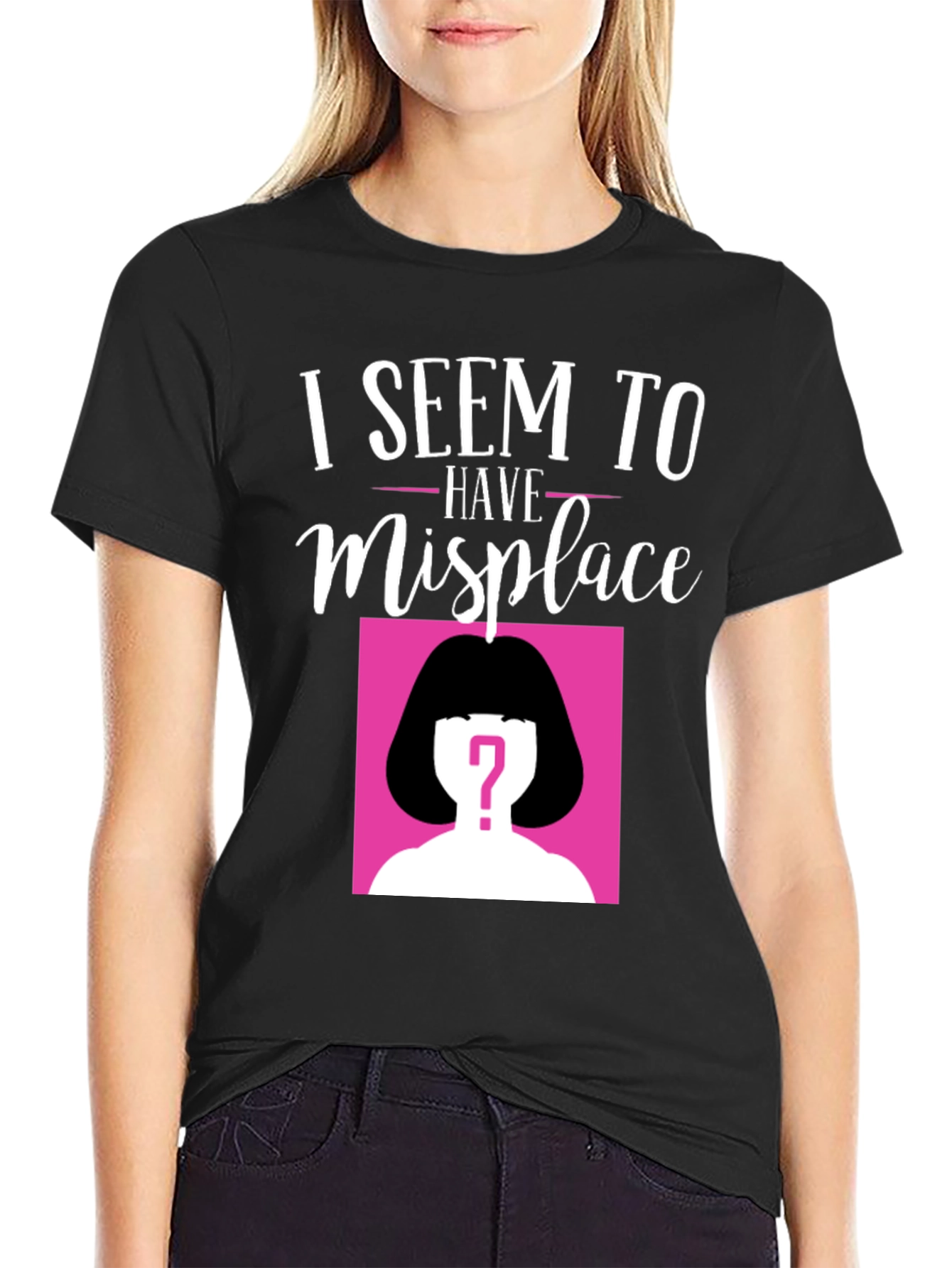 Misplaced Head T-Shirt - Funny Novelty Tee